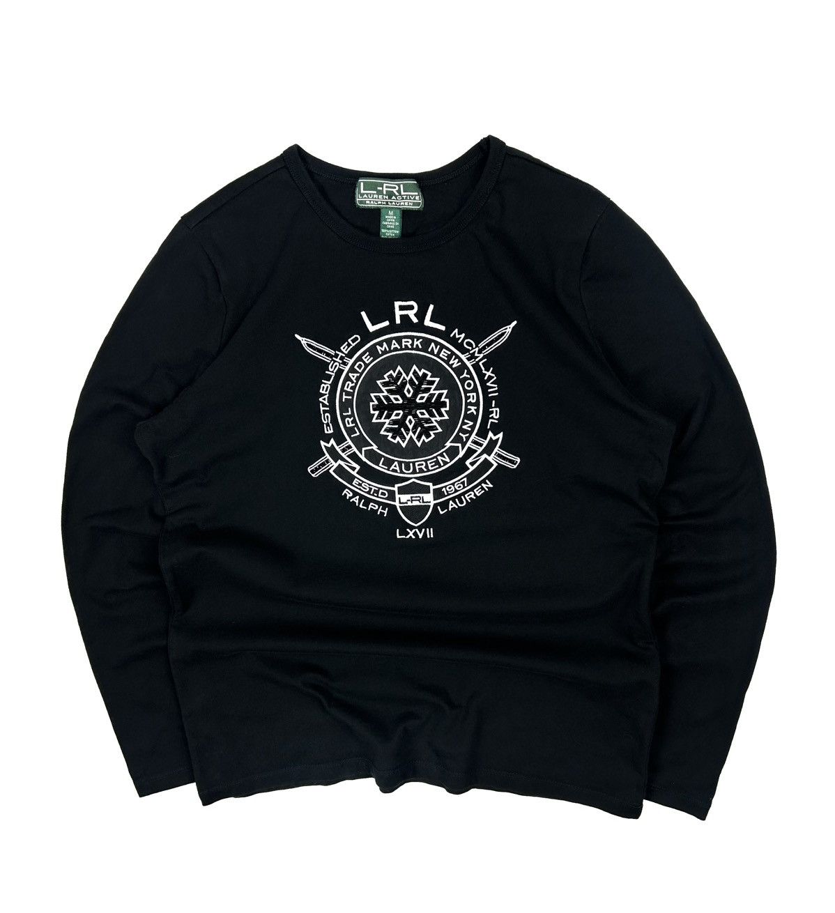 Polo Ralph Lauren rare Ralph Lauren LRL Women's Top Long Sleeve Vintage Y2K Size M / US 6-8 / IT 42-44 - 1 Thumbnail