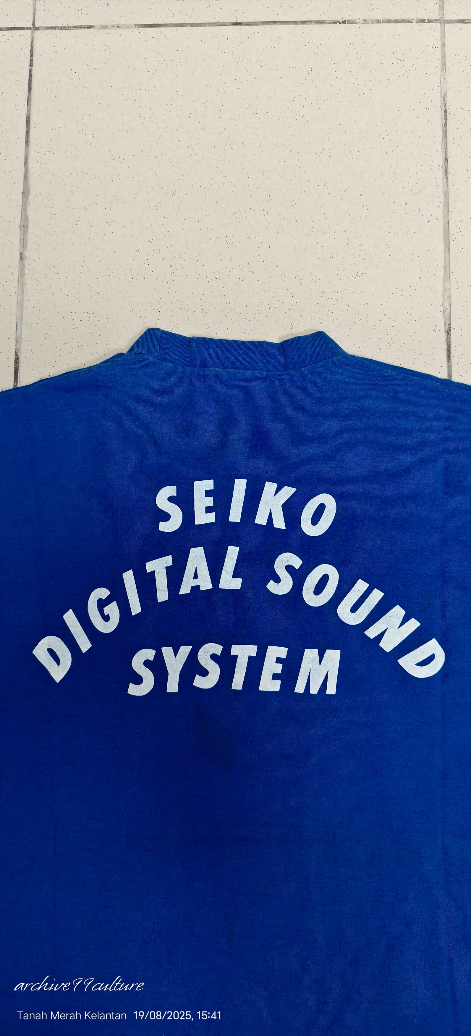 Seiko Vintage 80's Seiko Digital Sound System promotional tee Size US S / EU 44-46 / 1 - 9 Thumbnail