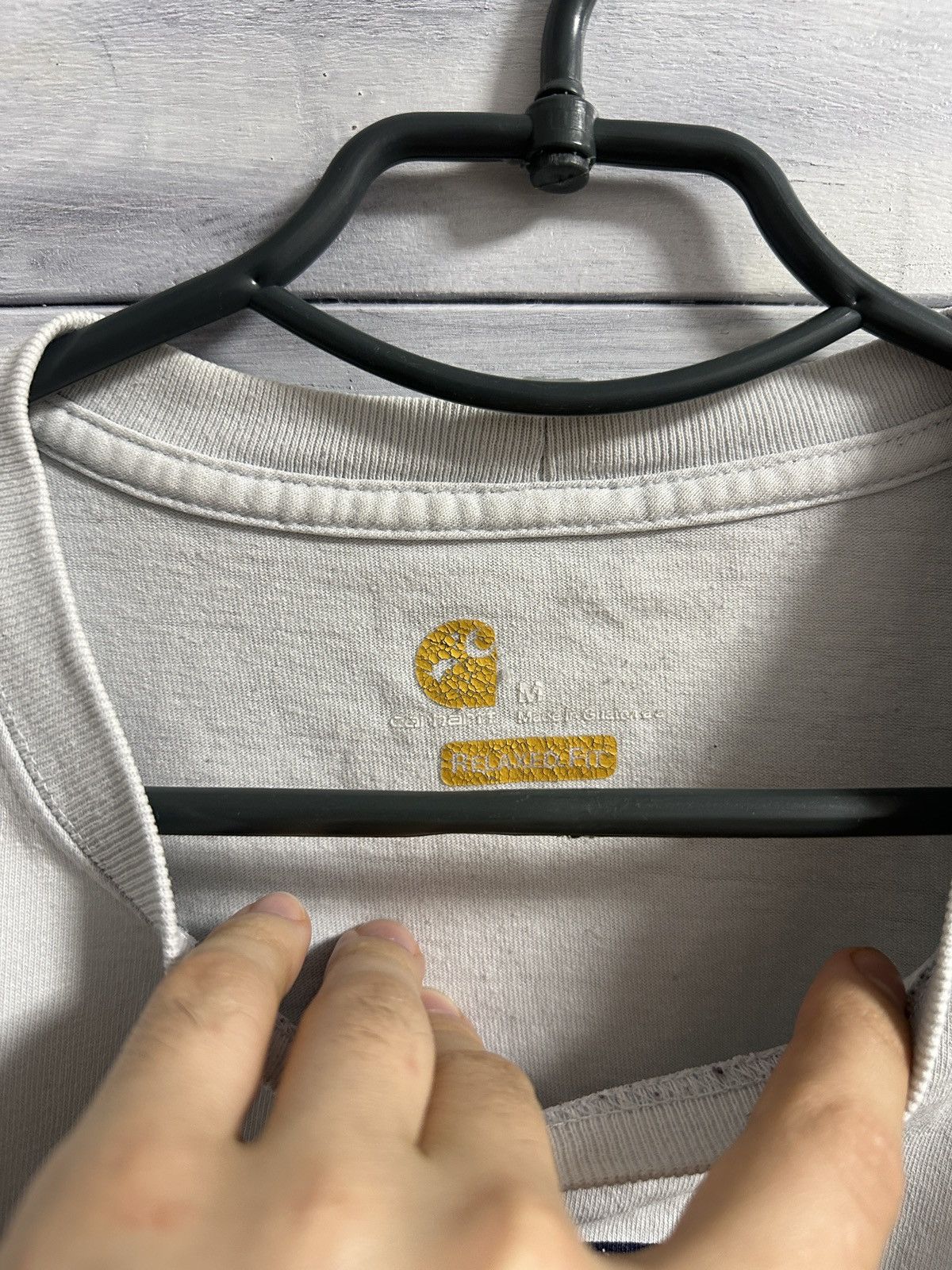 Carhartt Rare T-Shirt Carhartt Big Logo Relaxed Fit. Size US M / EU 48-50 / 2 - 5 Thumbnail