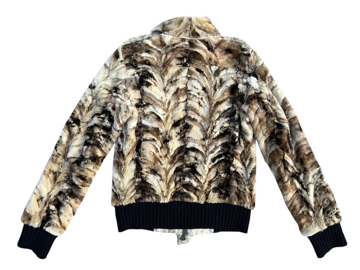Costume National Archive Costume National Leather Fur Bomber Jacket Size US XS / EU 42 / 0 - 19 Thumbnail