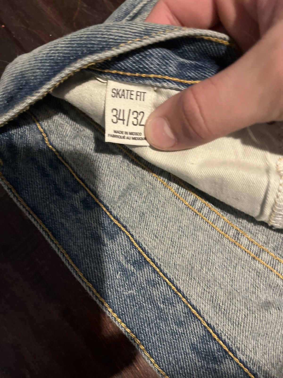 Bdg BDG Skate Washed Denim Jeans Size US 34 / EU 50 - 4 Thumbnail