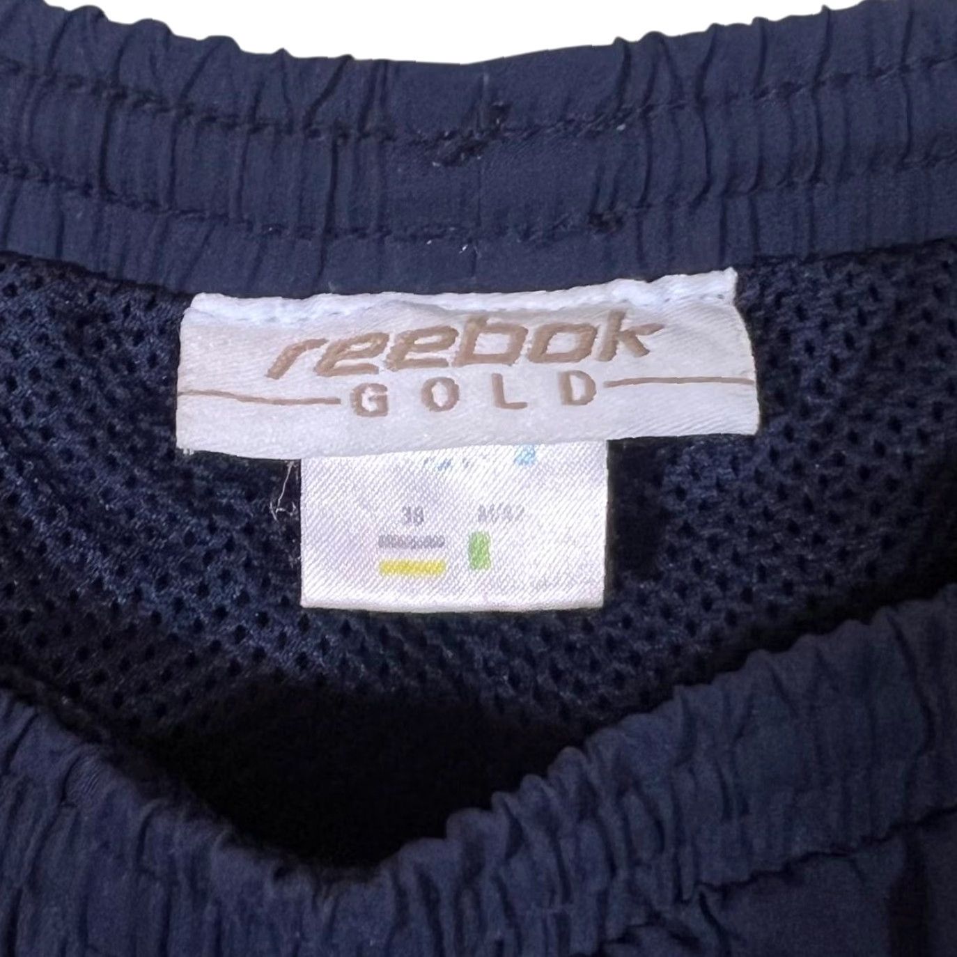 Reebok Reebok Track Pants Navy 00s Women's UK 12 Straight Cuff Trousers Gym & Training Size 34" / US 12 / IT 48 - 6 Thumbnail
