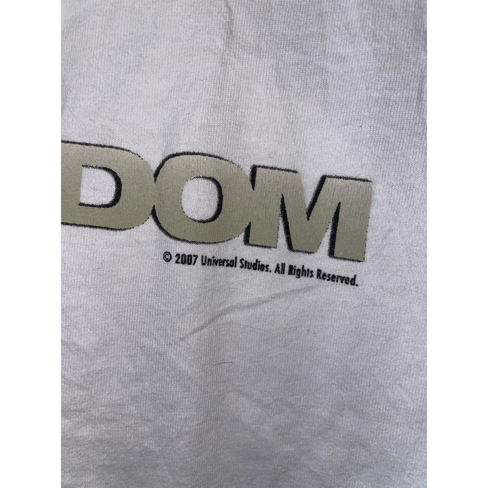 Hanes The Kingdom Movie Shirt Jamie Foxx White Tee Promo XL 2007 Size US XL / EU 56 / 4 - 4 Thumbnail