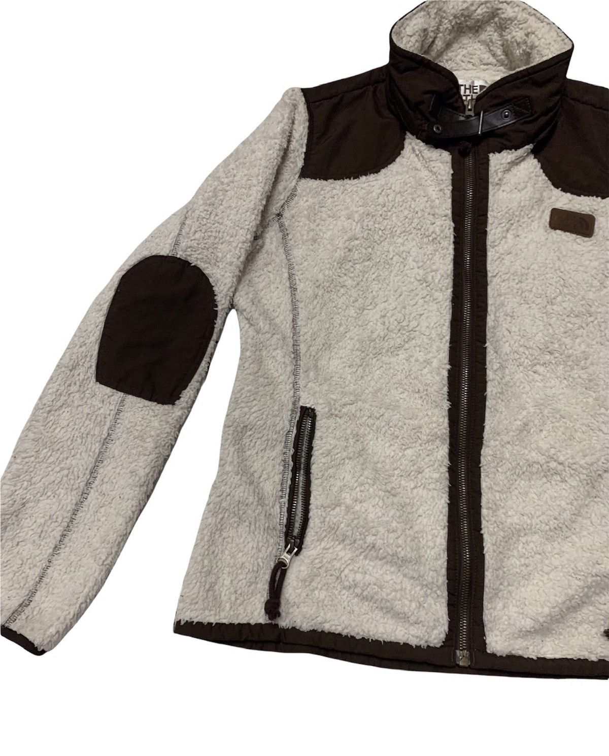 The North Face × Vintage STEAL💥 The North Face Fleece Brown Jacket for Women Size S / US 4 / IT 40 - 4 Thumbnail