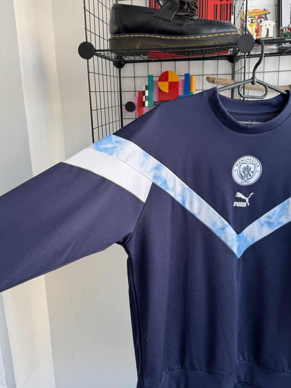 Puma Puma Manchester City FC Sweatshirt Jersey Size US L / EU 52-54 / 3 - 3 Thumbnail
