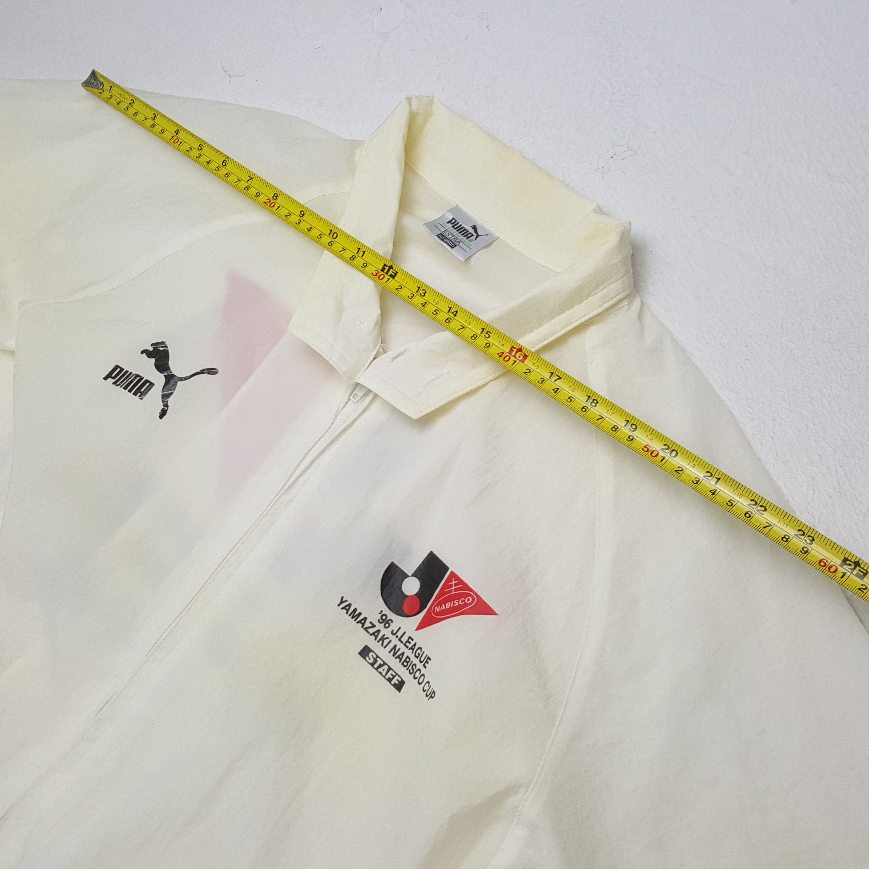 Japanese Brand × Puma × Vintage PUMA JAPAN LEAGUE 1996 Jacket Yamazaki Nabisco Cup Size US L / EU 52-54 / 3 - 5 Thumbnail