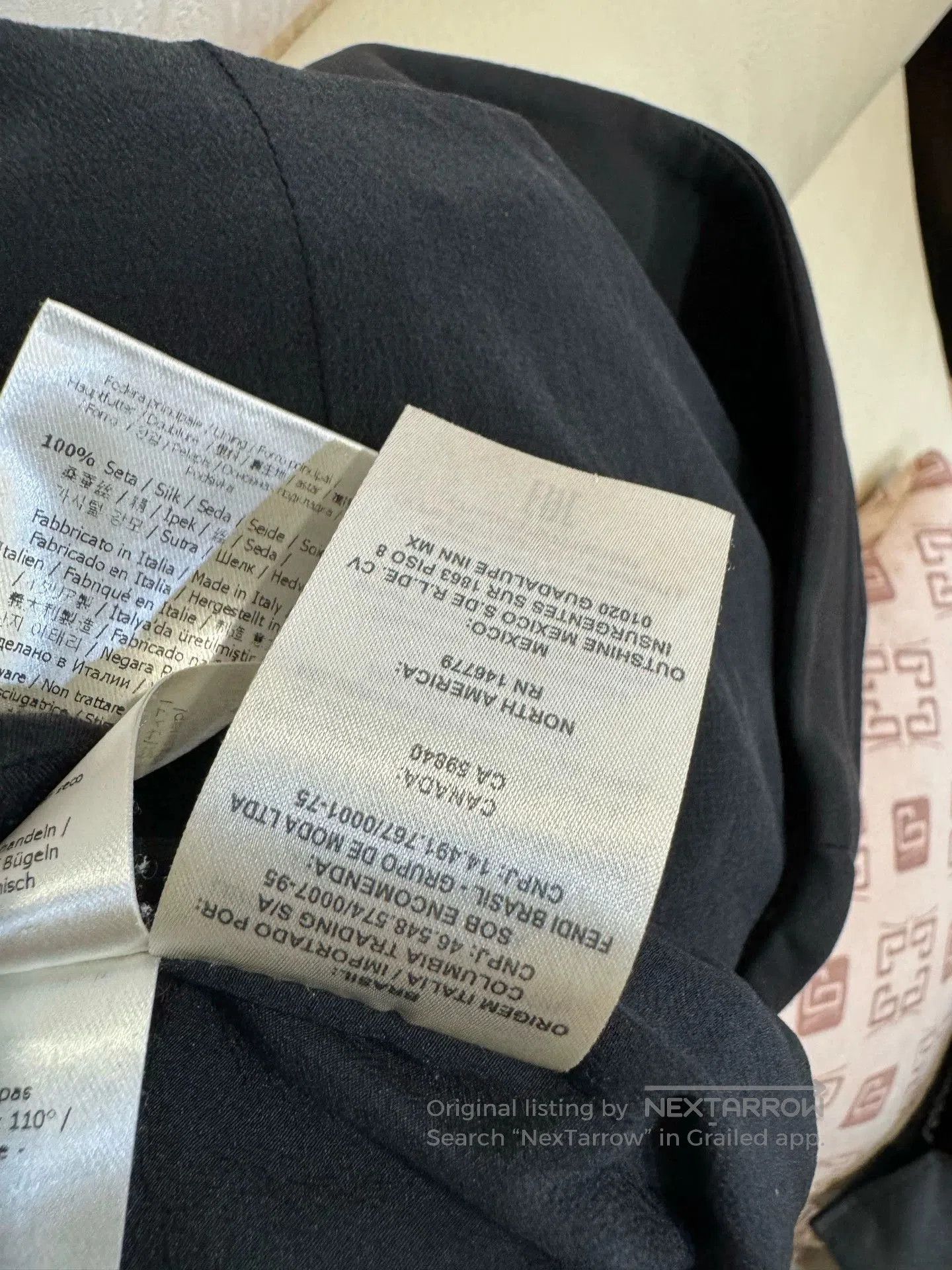 Fendi FENDI Silk High-Waist Mini Skirt. Size US 40 / EU 56 - 8 Thumbnail