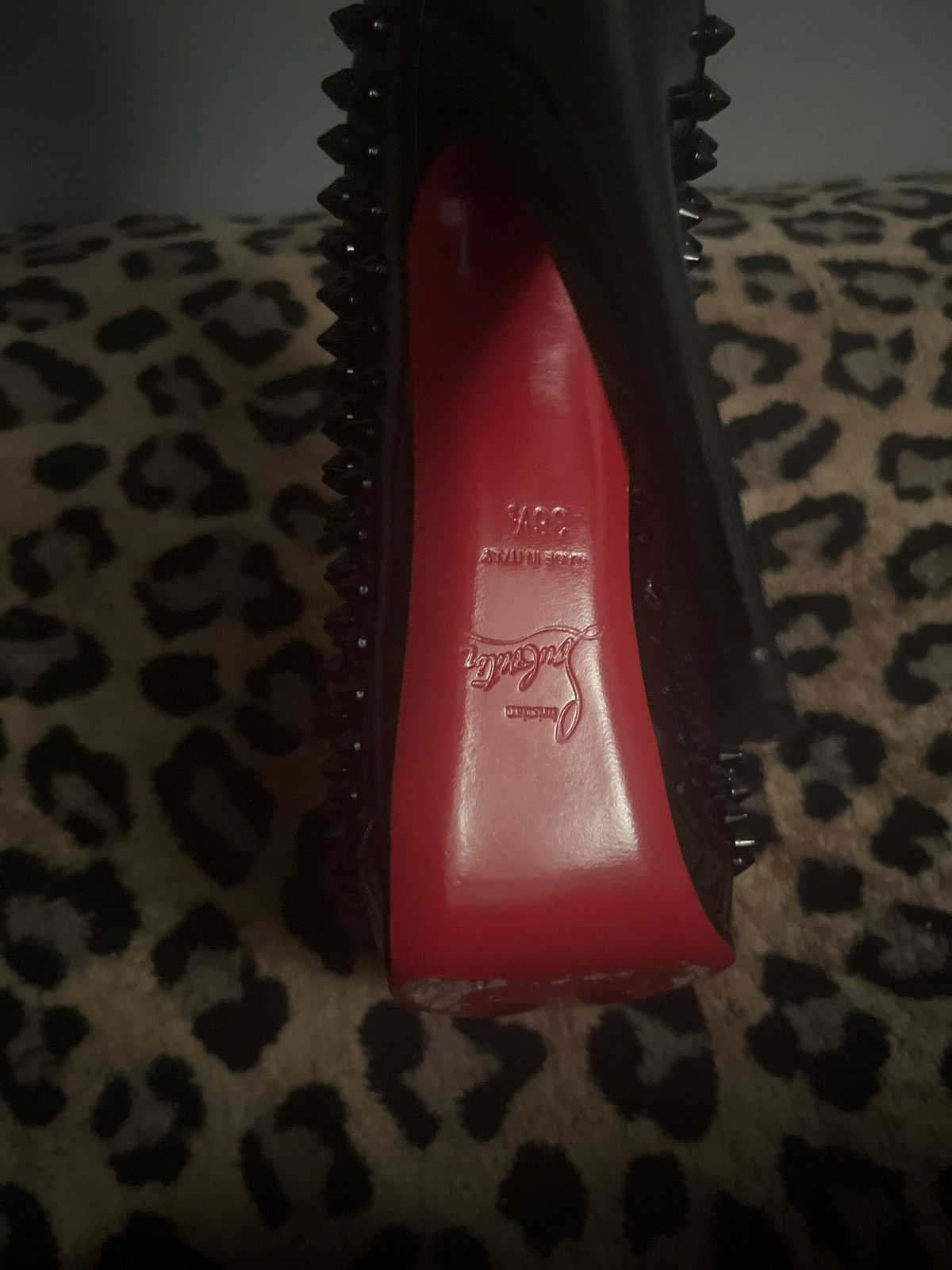 Christian Louboutin Christian Louboutin patent alti spiked heels Size US 6.5 / IT 36.5 - 6 Thumbnail