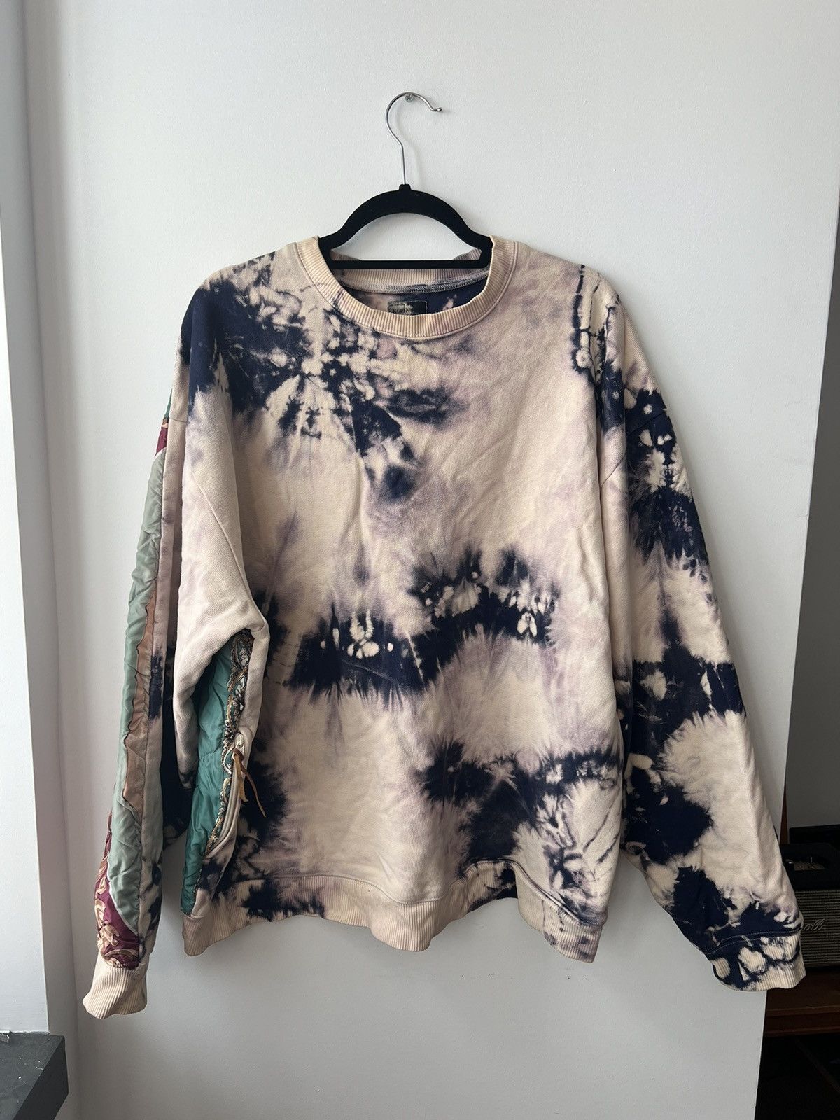 Kapital × Kapital Kountry FLEECE KNIT BIVOUAC BIG SWEAT (VIRGIN MARY ASHBURY DYED) Size US L / EU 52-54 / 3 - 1 Thumbnail