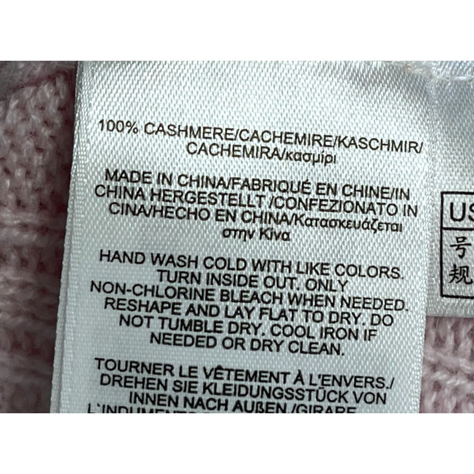 Brooks Brothers Brooks Brothers Cashmere Sweater Womens Long Sleeve Pullover Size L Pink Cableknit Size L / US 10 / IT 46 - 8 Thumbnail
