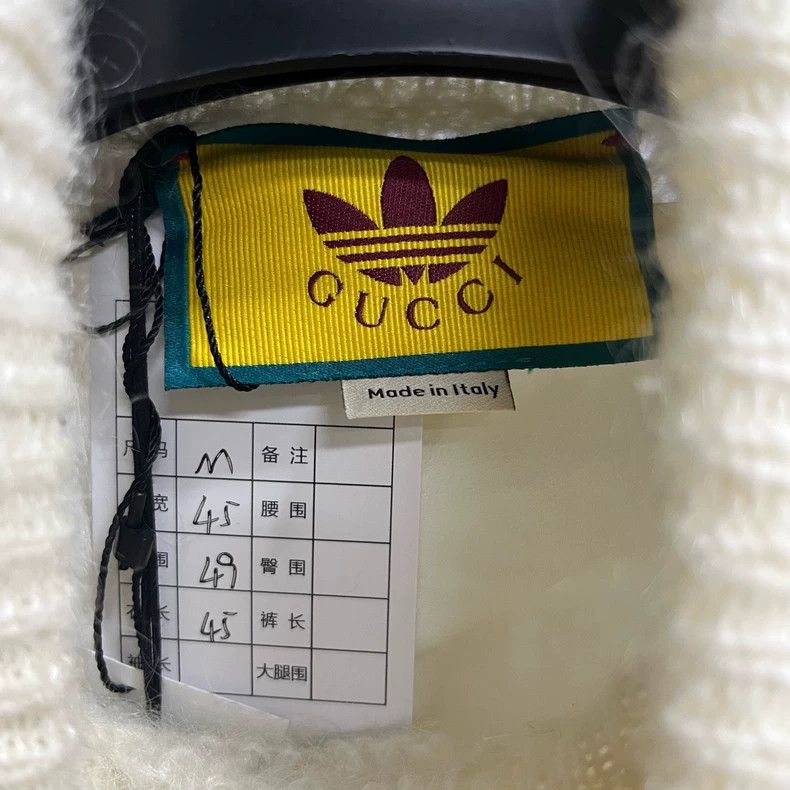 Gucci Gucci Ivory white horsehair knitted sweater 2504-Nextarrow Size M / US 6-8 / IT 42-44 - 2 Thumbnail