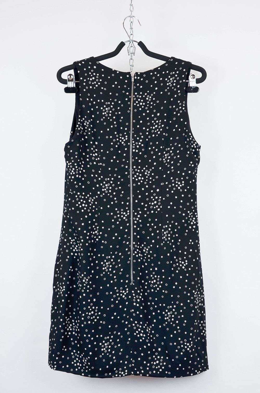 Saint Laurent Paris Saint Laurent Paris Sleeveless Star Print Black Dress - M Size M / US 6-8 / IT 42-44 - 2 Thumbnail