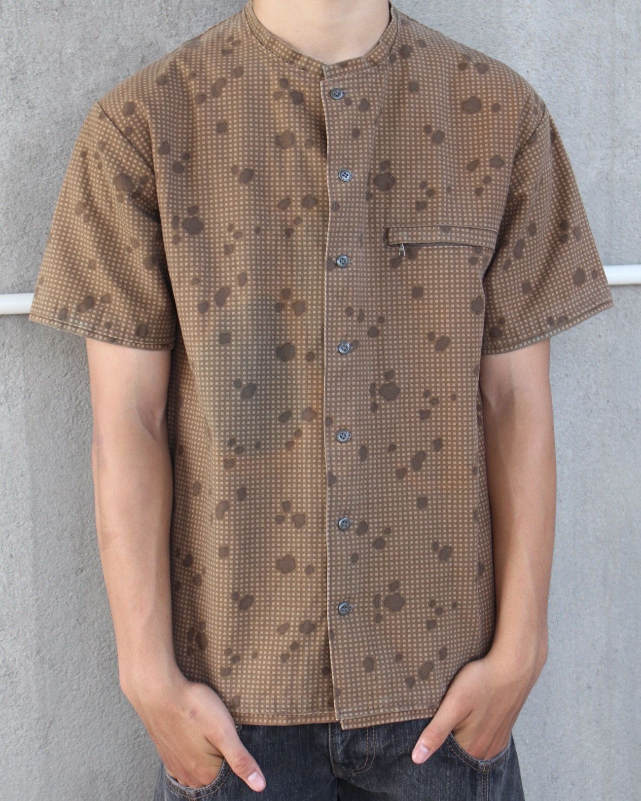 Japanese Brand × Our Legacy 1990S ACHOO JP SHORT SLEEVE BUTTON UP Size US S / EU 44-46 / 1 - 2 Thumbnail