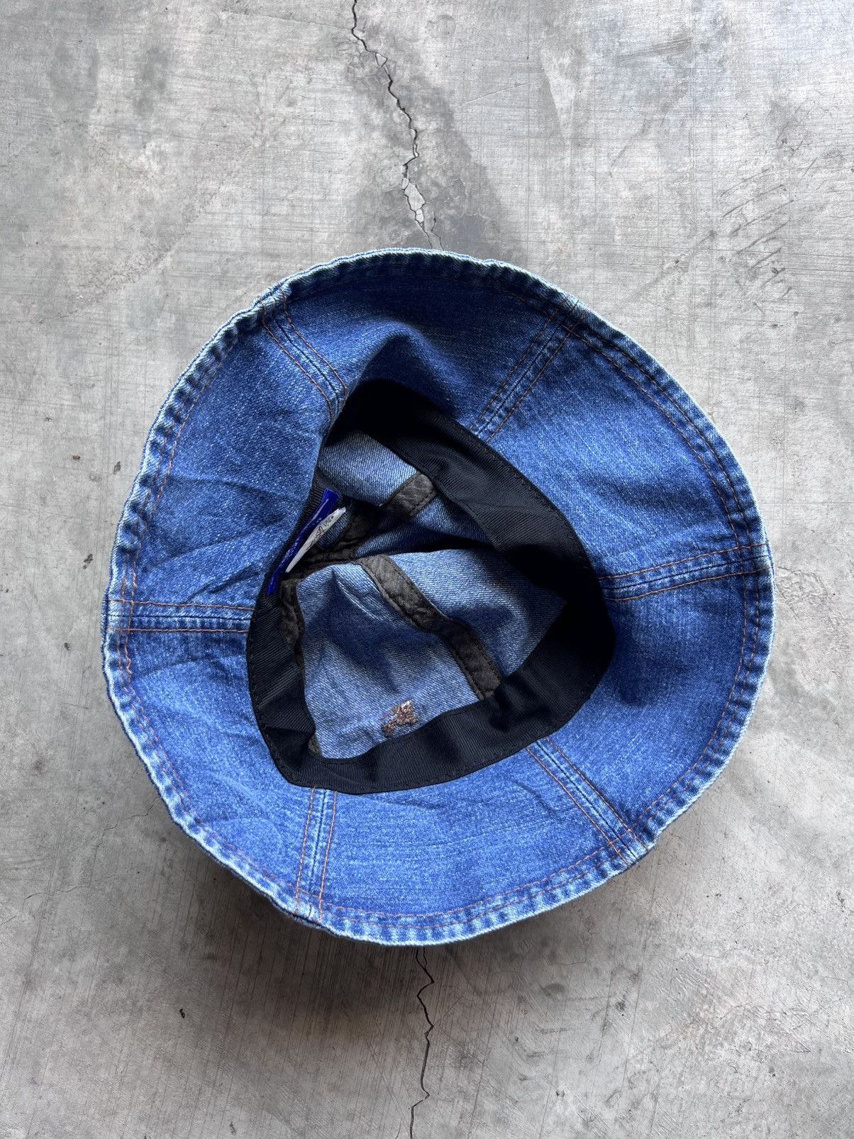 Burberry Burberry Blue Label Denim Bucket Hat Size ONE SIZE - 10 Thumbnail
