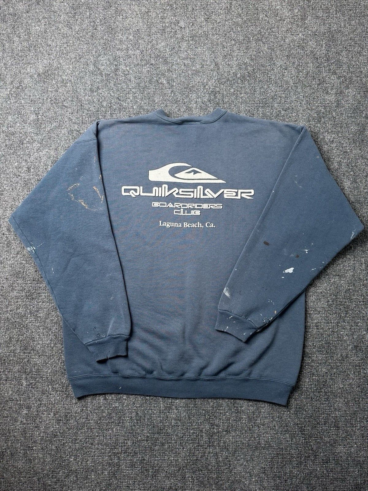 Quiksilver Mens Sweatshirt Quiksilver Boardriders Laguna Beach USA Sz L Size US L / EU 52-54 / 3 - 1 Thumbnail