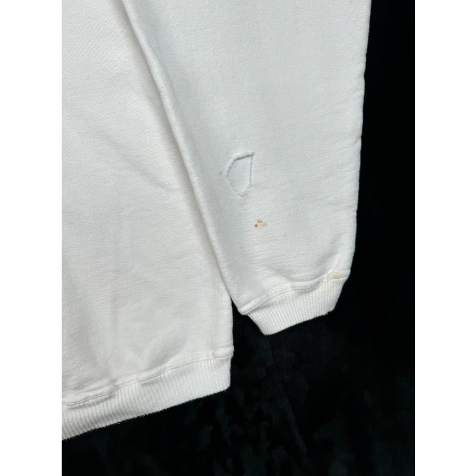 Vintage VINTAGE 90s Rasta Africa Circle Graphic Sweatshirt Mens White XL/XXL Size US XL / EU 56 / 4 - 5 Thumbnail