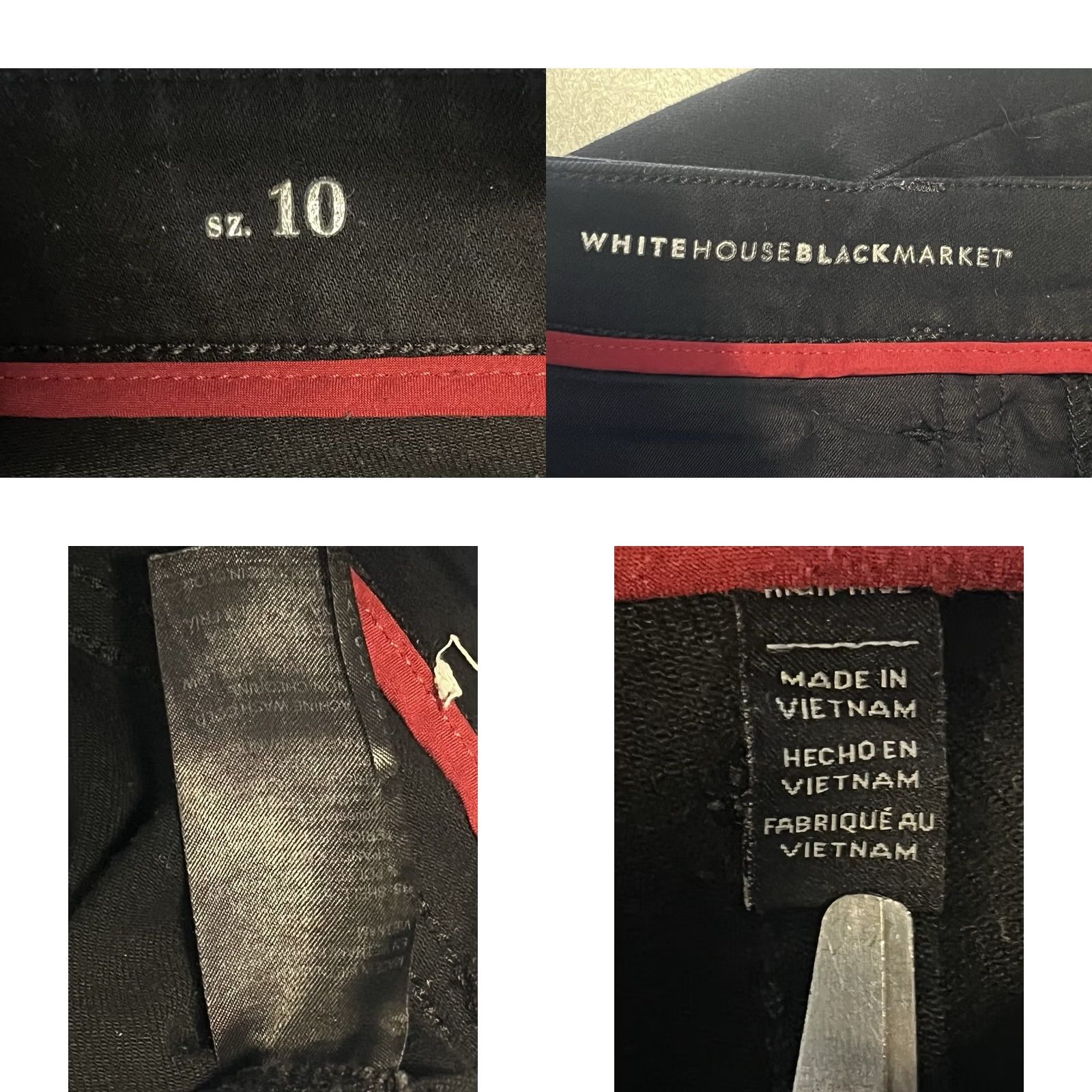 Vintage The Sculpt Fit Women’s Black Ankle Jeans Size 10 Skinny Slim Dark Wash Jeans Women size 10 Size 32" / US 10 / IT 46 - 8 Thumbnail