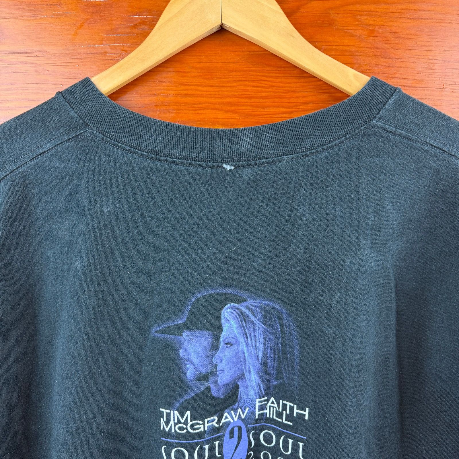 Vintage Tim McGraw & Faith Hill Soul 2 Soul Tour Shirt XXL Size US XXL / EU 58 / 5 - 6 Thumbnail