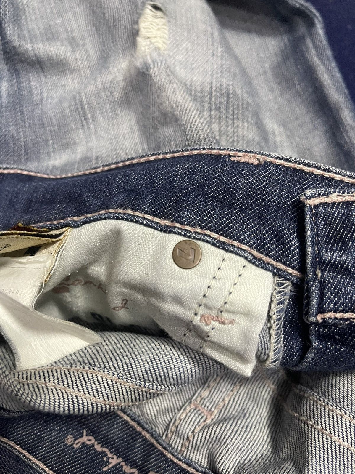 Other 7 For All Mankind Distressed Jeans (14) Size US 31 - 11 Thumbnail