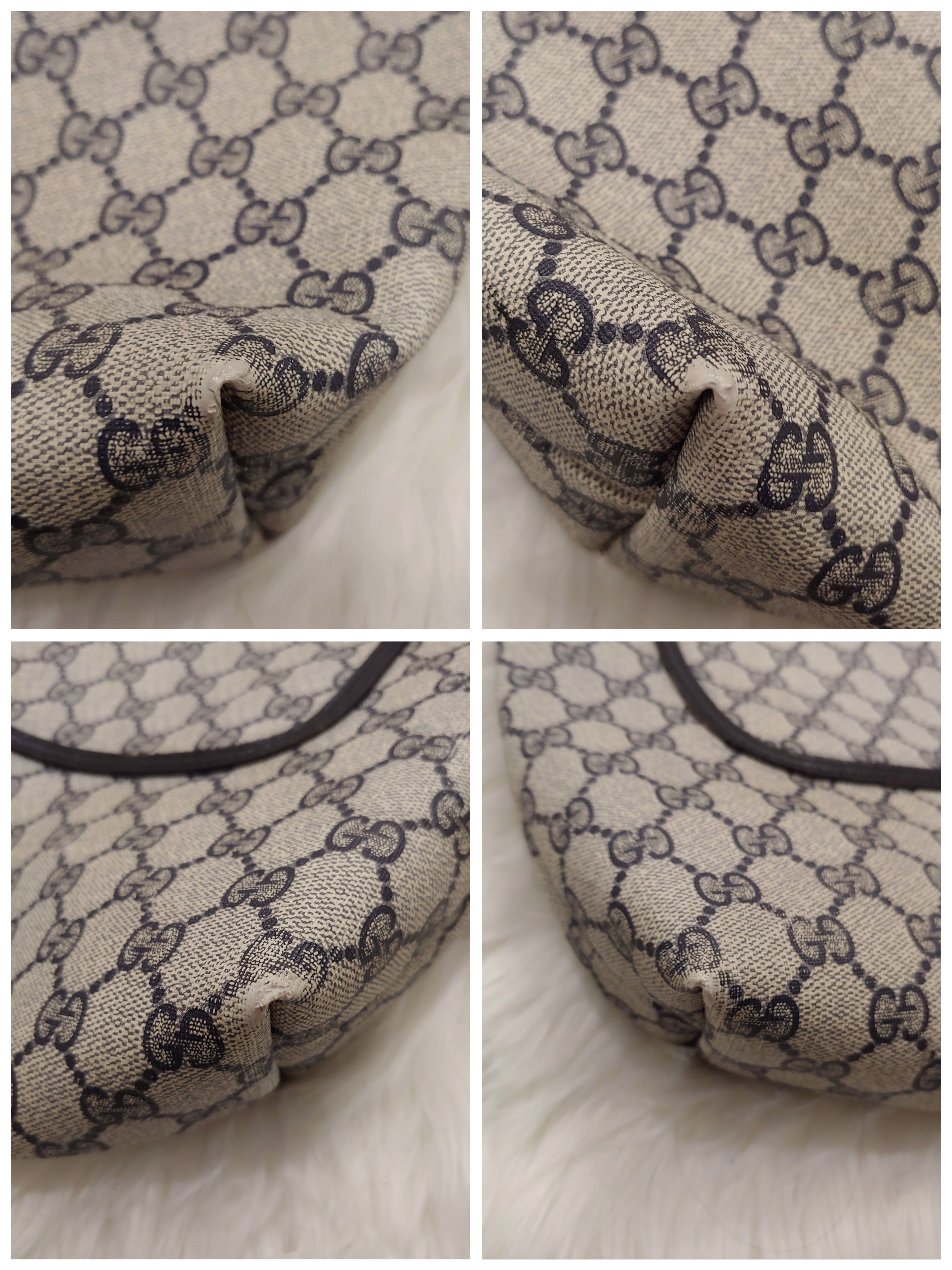 Gucci Vintage Gucci GG Monogram Supreme Sherry Web Ophidia Shopper Size ONE SIZE - 10 Thumbnail