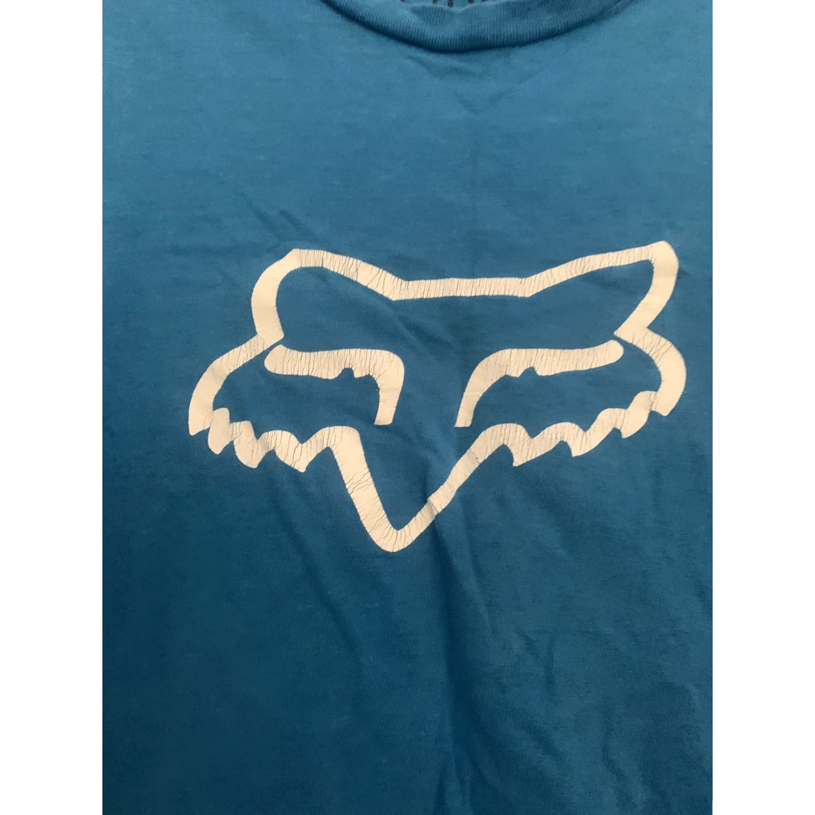 Fox Racing VINTAGE Fox Racing Short Sleeve Graphic T Shirt Small S Blue Crewneck Mens Girls Teens Boys Fox Racing Graphic Tee Size US S / EU 44-46 / 1 - 2 Thumbnail