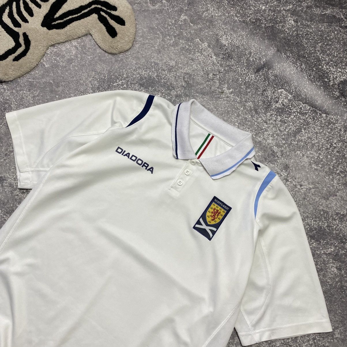 Diadora Vintage Diadora FC Scotland 90’s Home soccer jersey Size US L / EU 52-54 / 3 - 2 Thumbnail