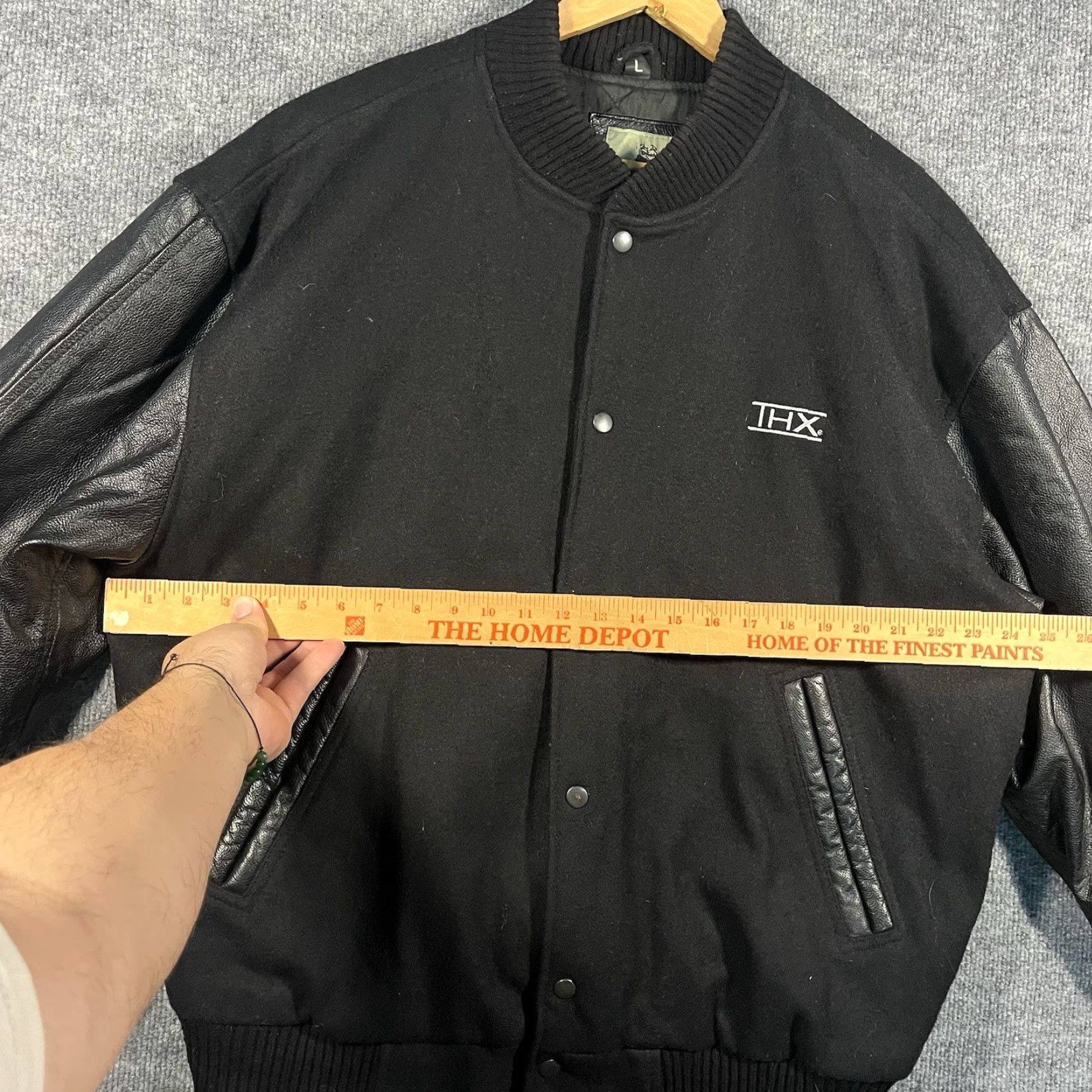 Vintage VINTAGE Lucasfilm Ltd Company THX Jacket Black Mens L Bomber Jacket Size US L / EU 52-54 / 3 - 5 Thumbnail