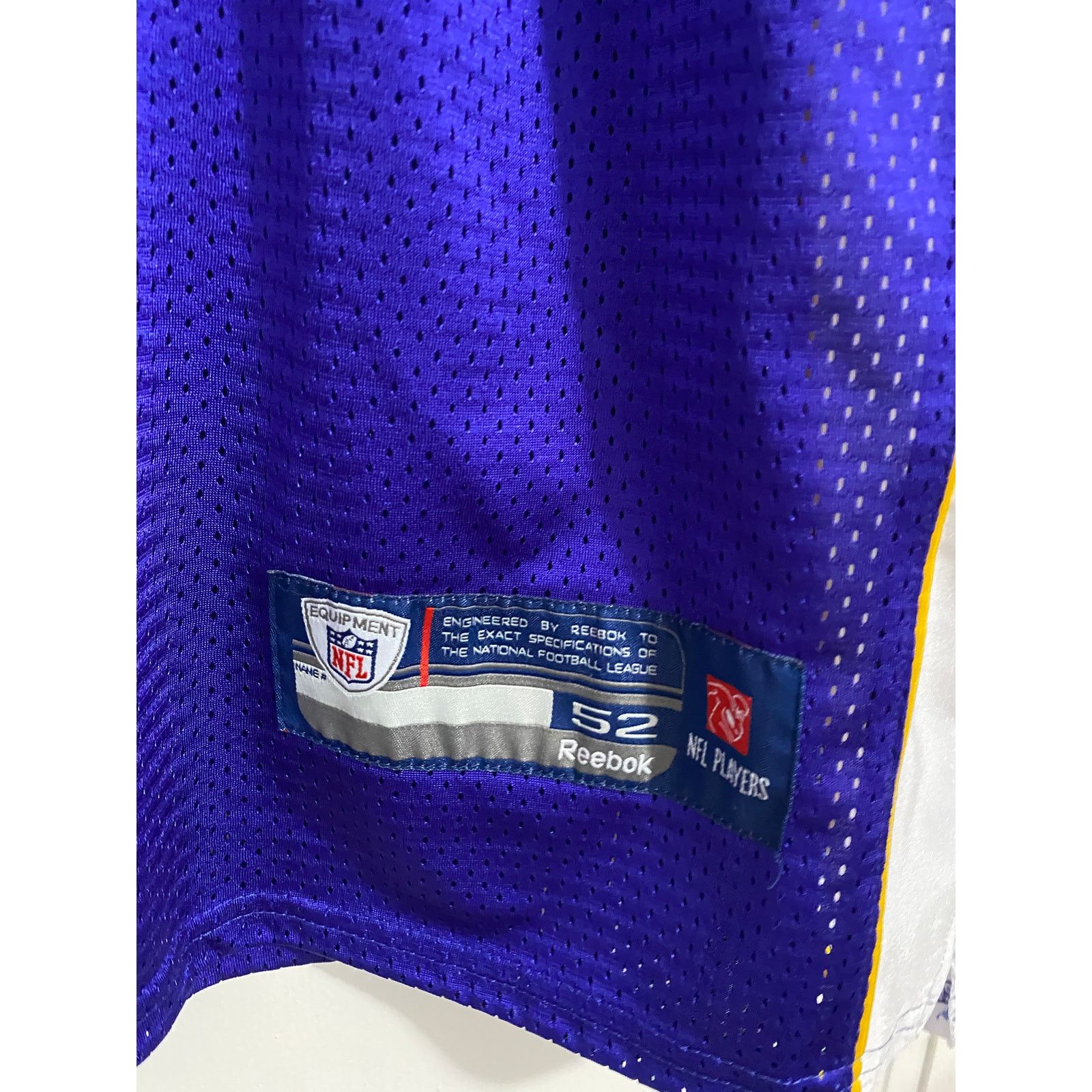 Reebok Brett Favre Minnesota Vikings Jersey Size 52 (XL) Size US XL / EU 56 / 4 - 5 Thumbnail