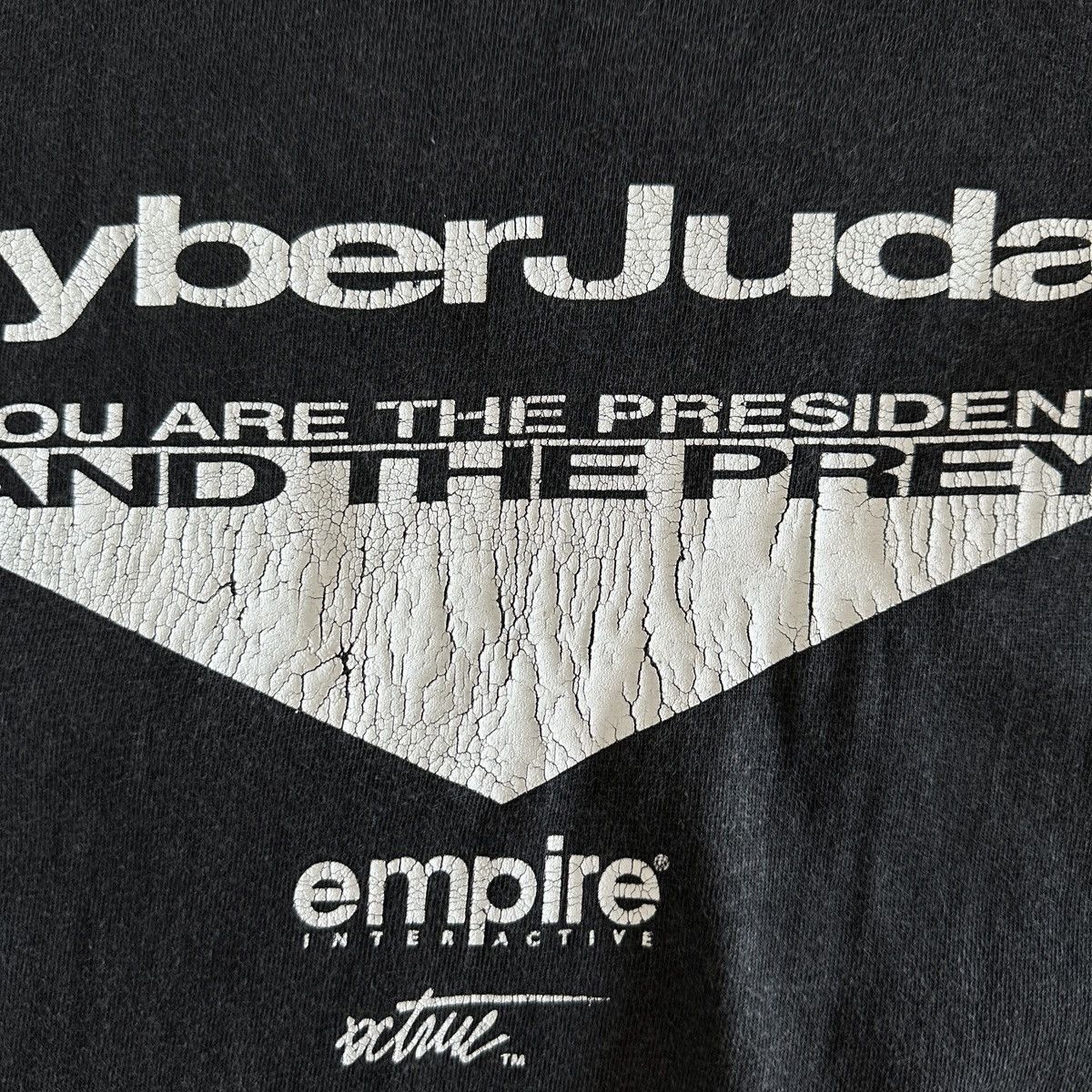 The Game Vintage 90s Distressed Cyber Judas Promo tee Grail rare y2k Size US XL / EU 56 / 4 - 4 Thumbnail