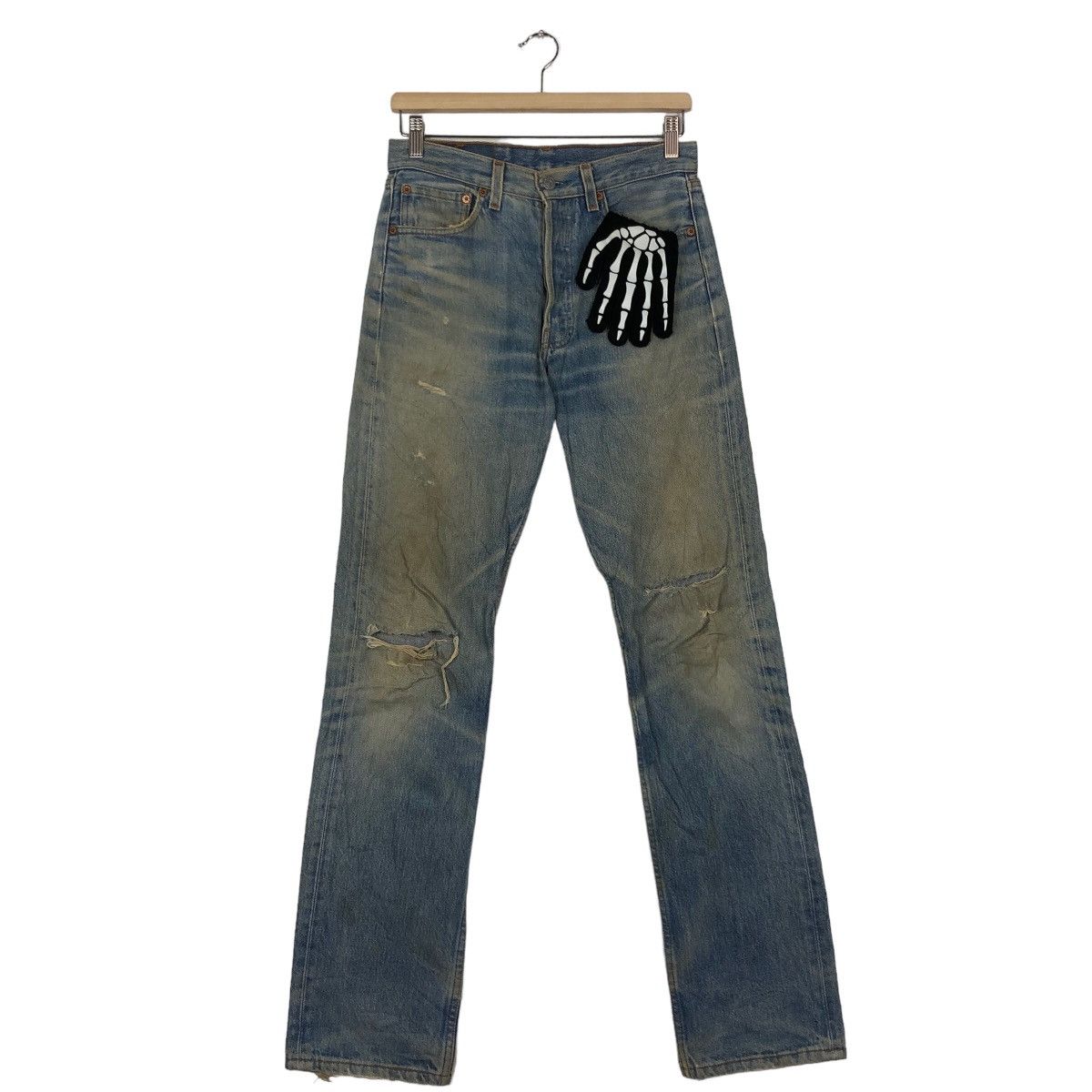 Levi's 🔥Vintage Levi’s Rindem Made in USA Selvedges Size US 29 - 2 Thumbnail