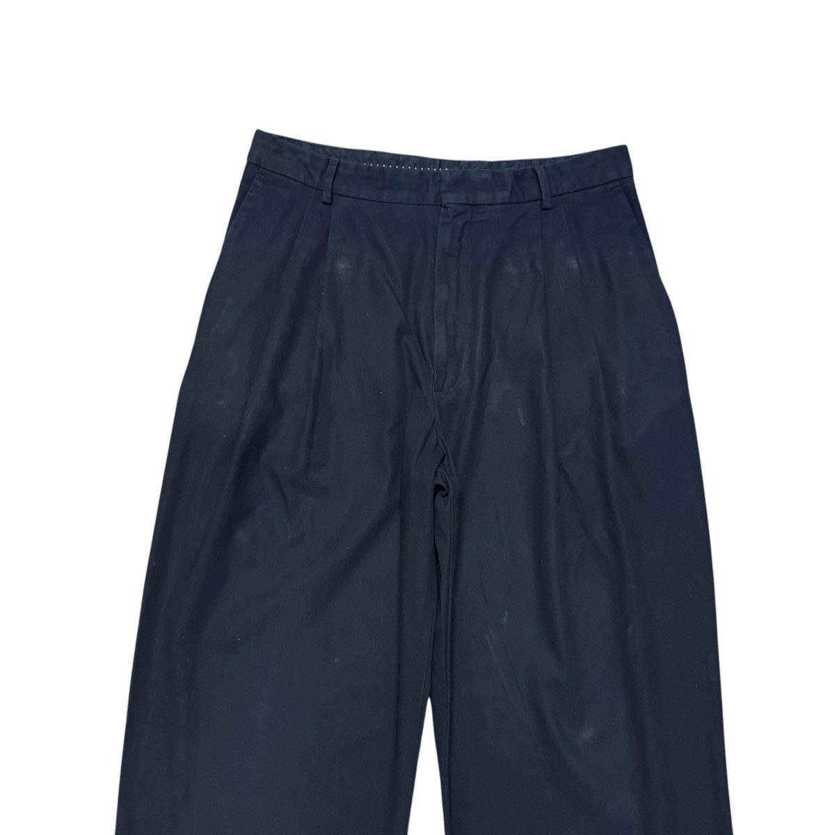 Dries Van Noten Dries Van Noten Black Pleated Baggy Pants Size US 32 / EU 48 - 3 Thumbnail