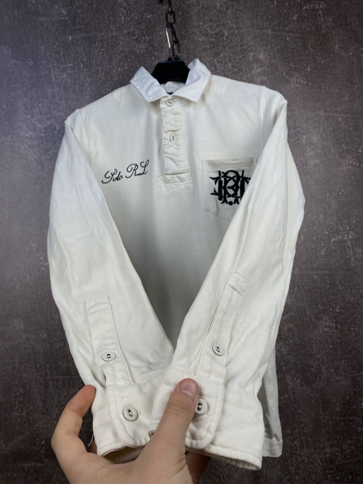 Polo Ralph Lauren Vintage POLO RALPH LAUREN Rugby Long Sleeve Size M / US 6-8 / IT 42-44 - 5 Thumbnail