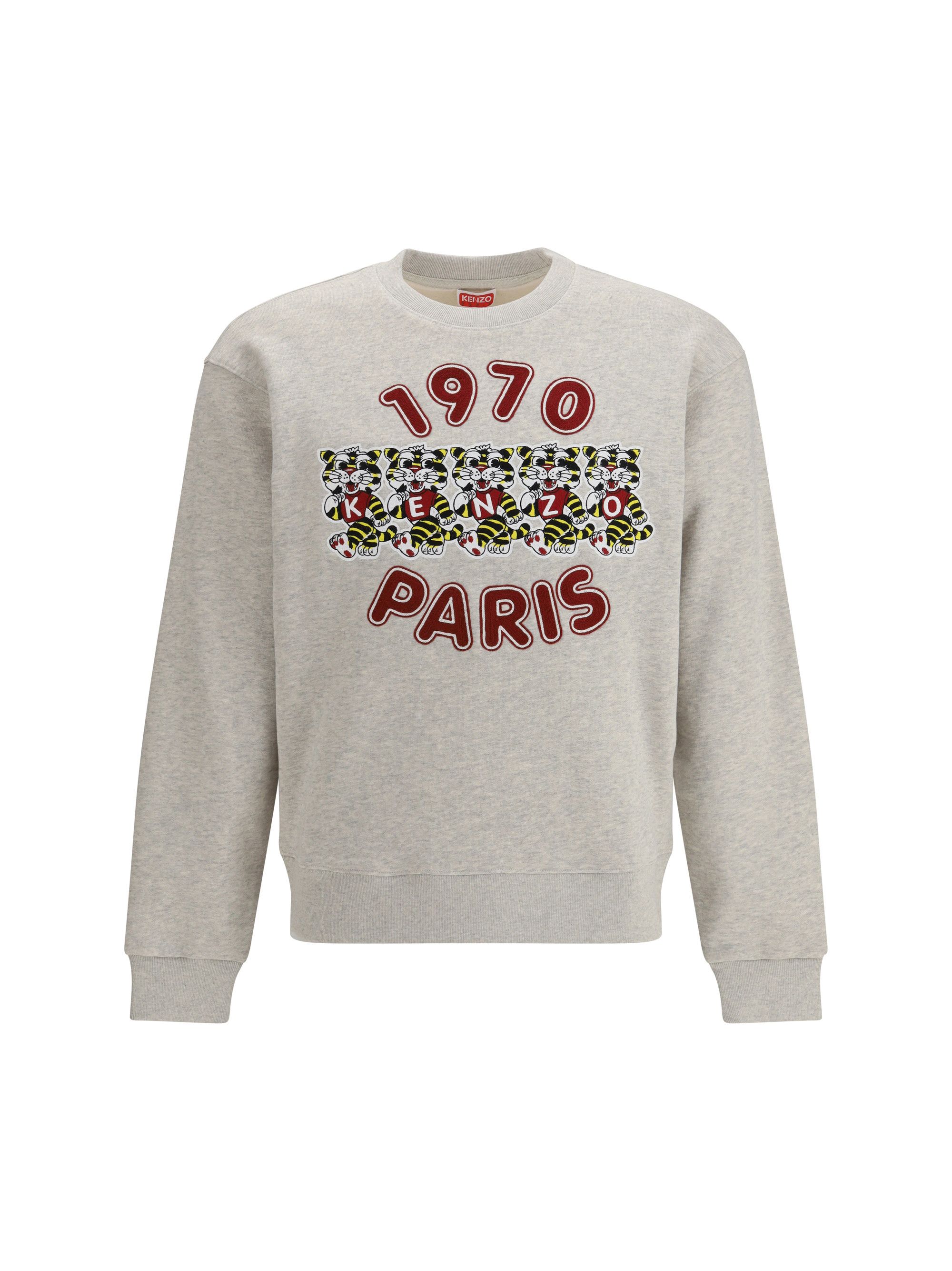Kenzo Wild Tiger cotton Sweatshirt Size US M / EU 48-50 / 2 - 1 Thumbnail
