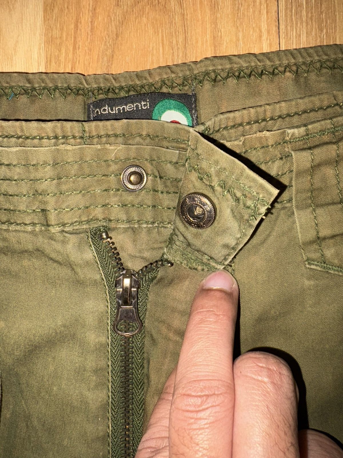 Lotto Sport Vintage Lotto Indumenti Technical Cargo Pants Olive Green Size US 32 / EU 48 - 6 Thumbnail