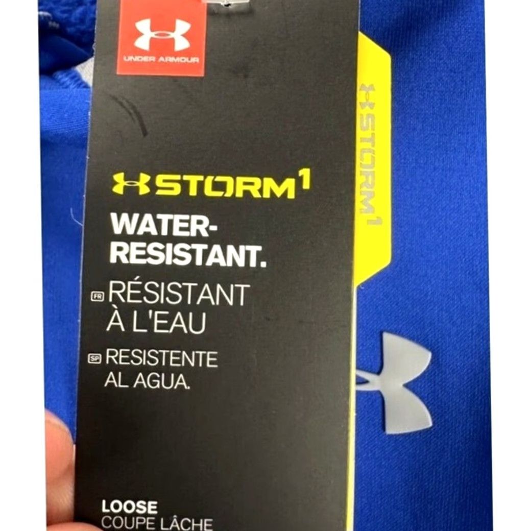 Under Armour Under Armour Sweatshirt Mens Small Storm1 Blue Baseball Hoodie Pullover NEW C1 Size US S / EU 44-46 / 1 - 7 Thumbnail