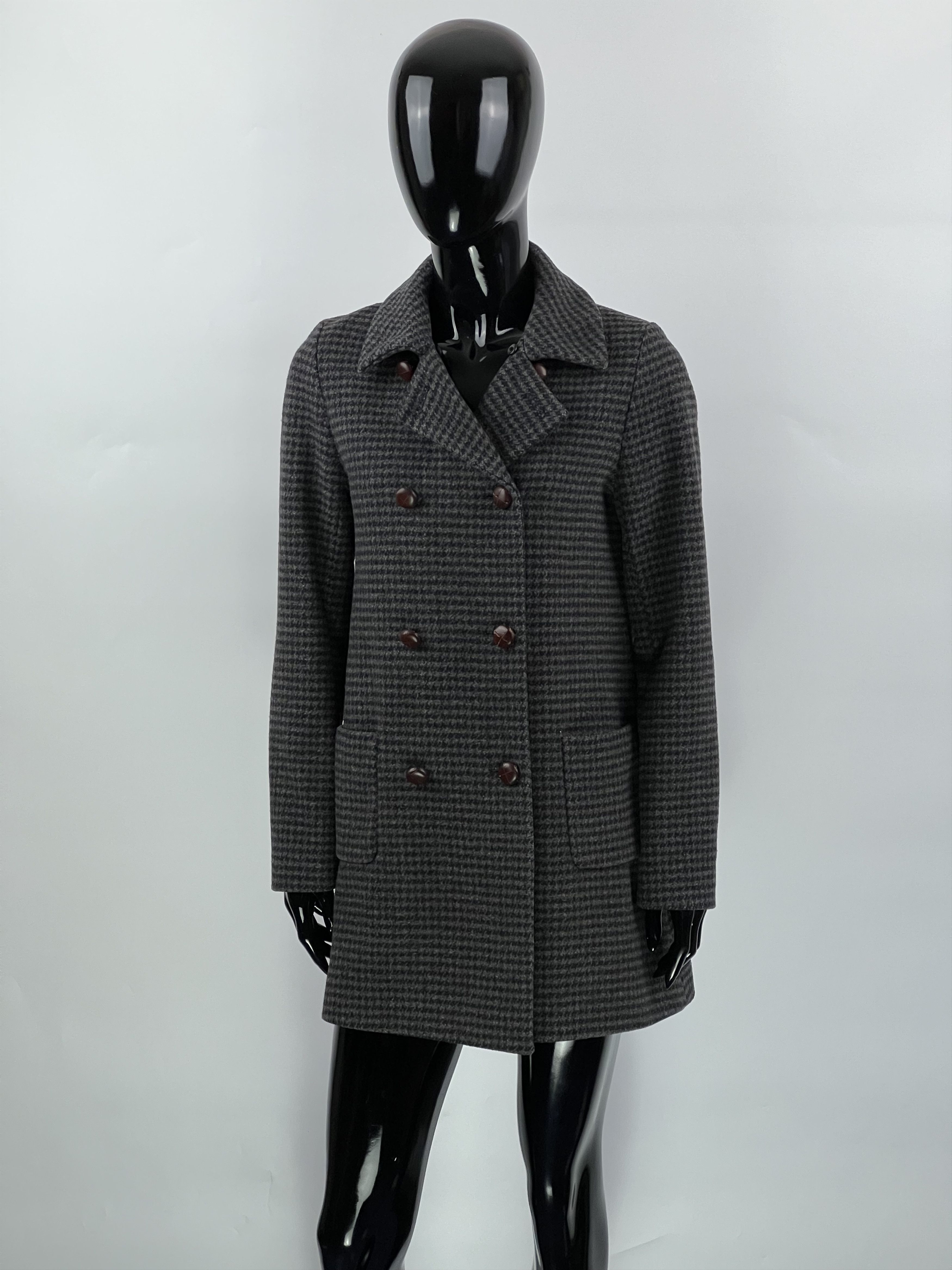 Sezane Sezane Double Breasted Wool Coat Size EU34 US2 Size XS / US 0-2 / IT 36-38 - 2 Thumbnail