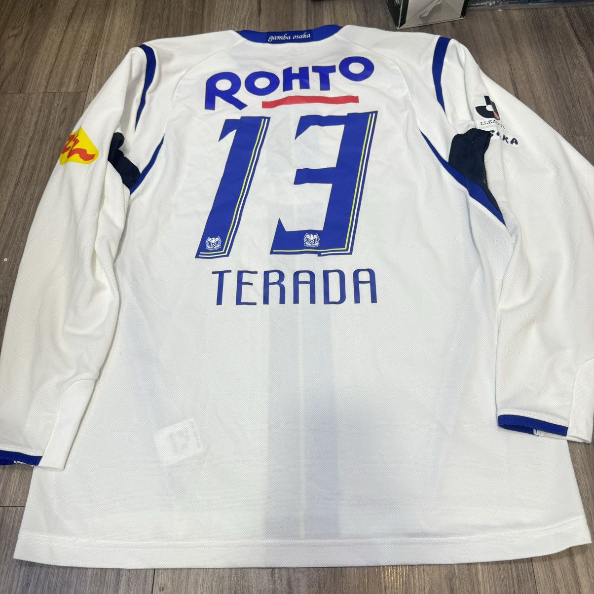 Umbro Osaka Gamba 11/12 Longsleeves away shirt #13 Terada Size US L / EU 52-54 / 3 - 2 Thumbnail