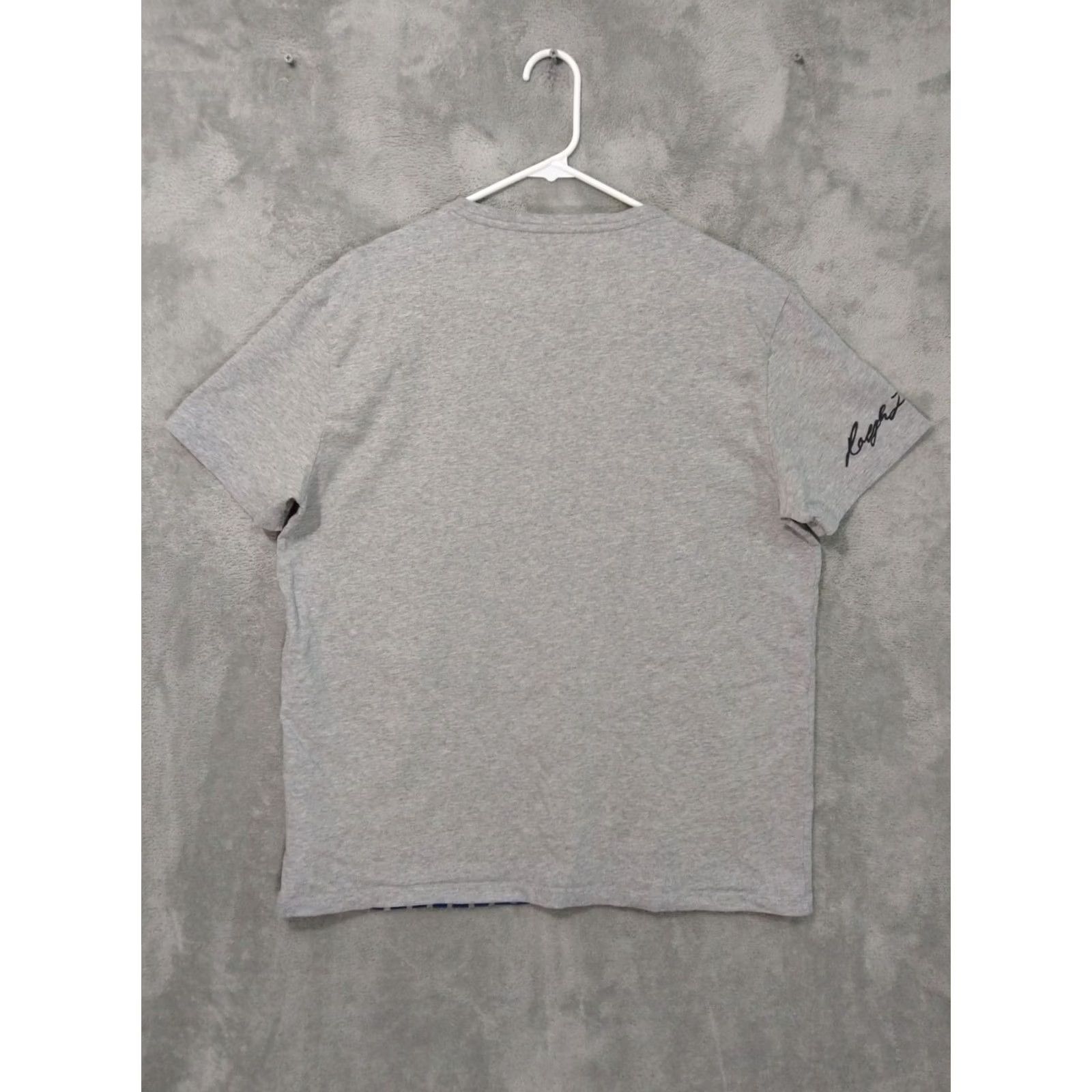 Polo Ralph Lauren Polo Ralph Lauren Shirt Mens Large Gray Big Pony Digital Crew Neck Short Sleeve Size US L / EU 52-54 / 3 - 2 Thumbnail