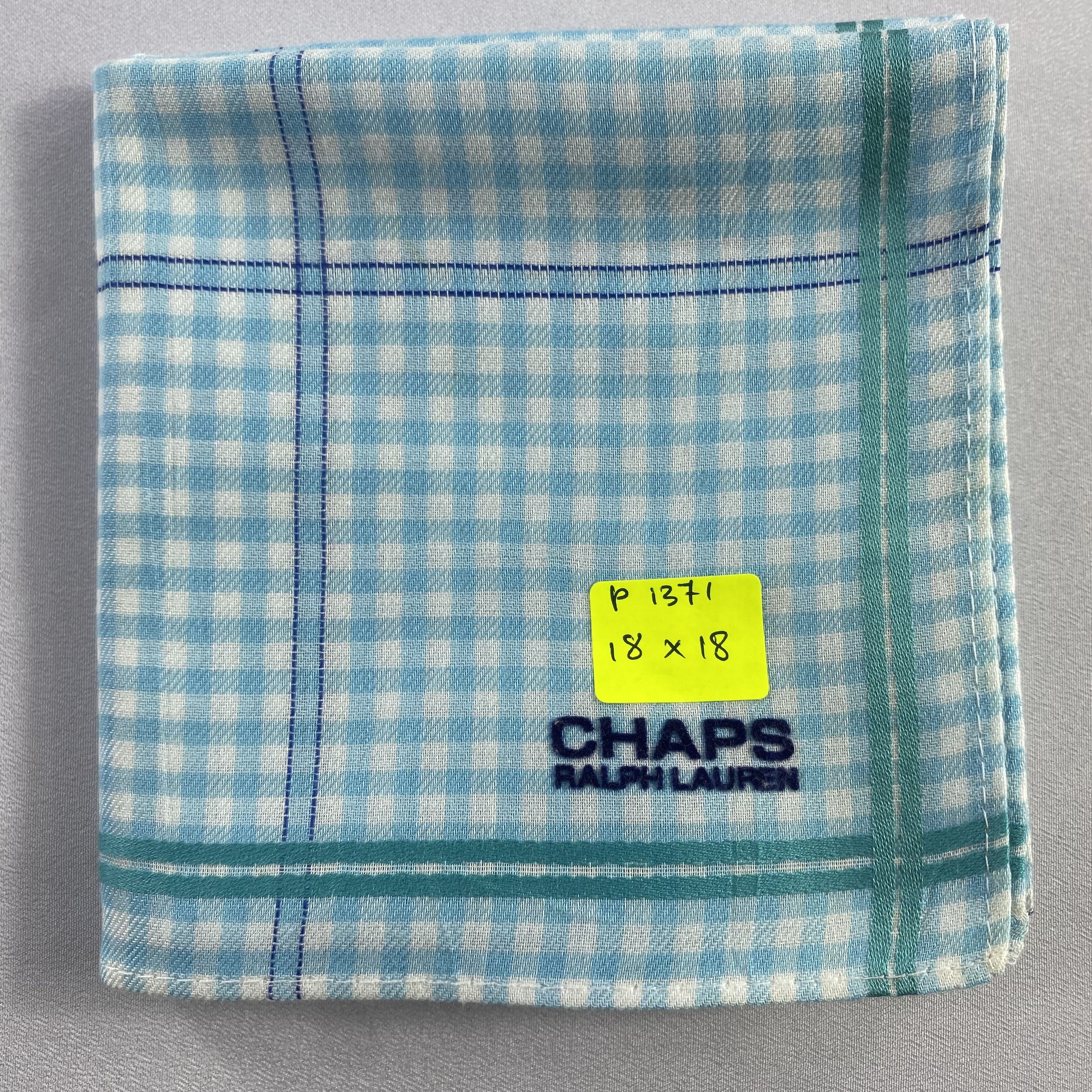 Chaps Ralph Lauren × Vintage Chaps Ralph Lauren Handkerchief / Neckerchief-P1371 Size ONE SIZE - 5 Thumbnail