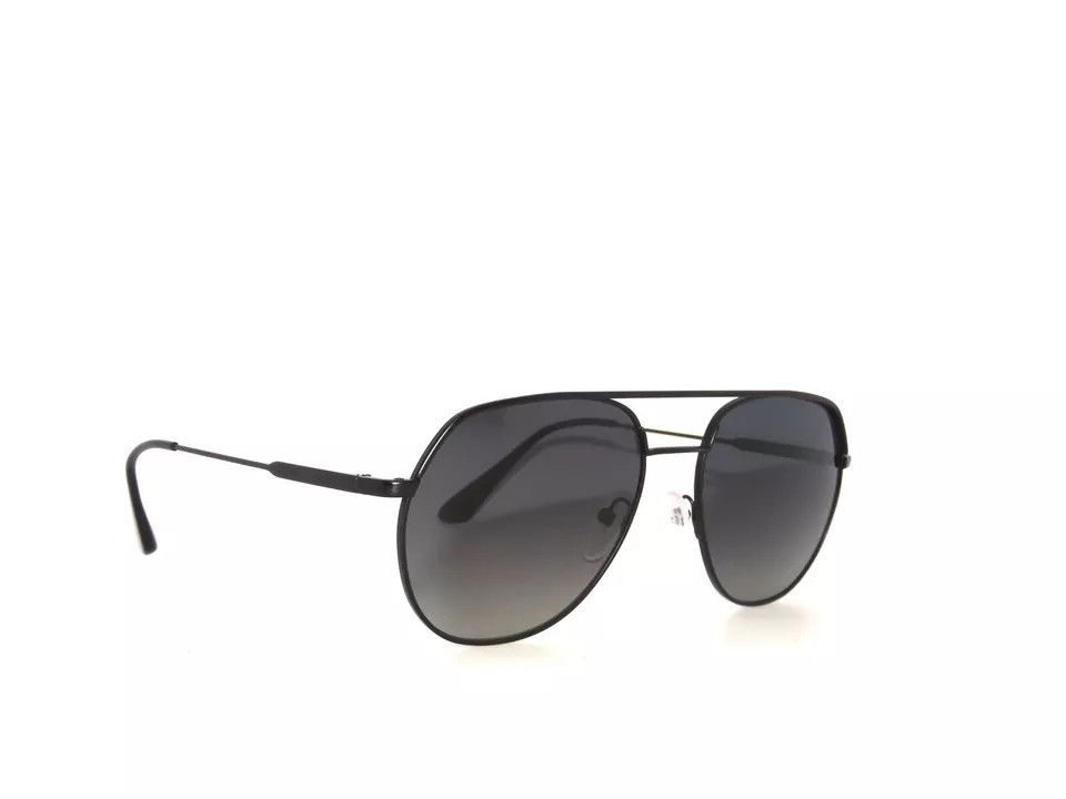 Prada Prada SPR 55U 1AB-5S0 Black/Dark Gray Lens Sunglasses Size ONE SIZE - 2 Thumbnail