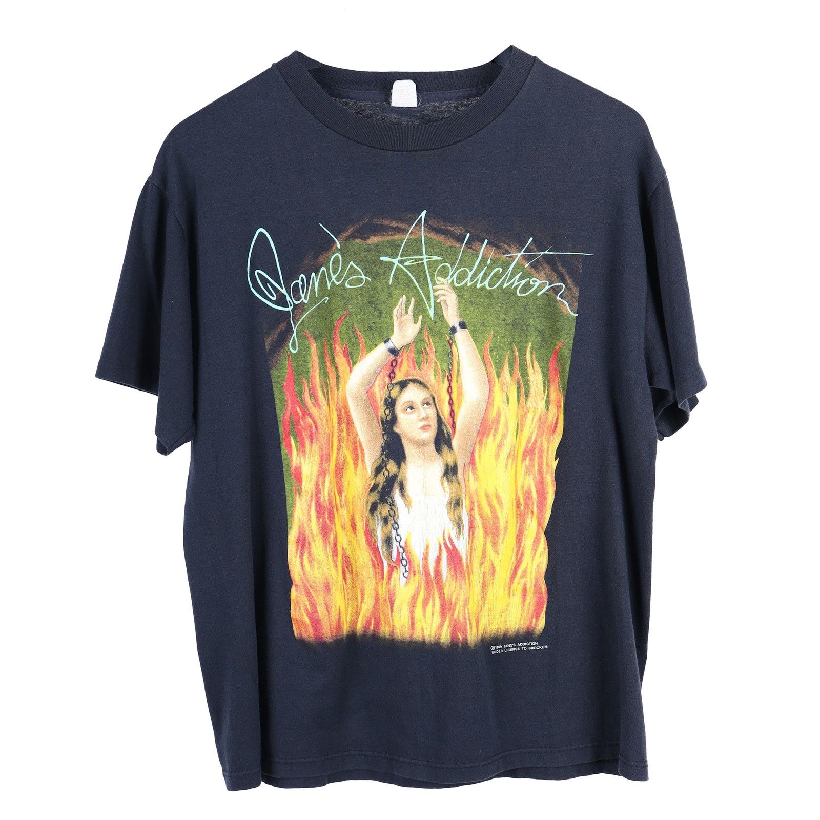 Vintage JANES ADDICTION 1989 RITUAL DE LO HABITUAL TOUR T-SHIRT Size US M / EU 48-50 / 2 - 1 Thumbnail
