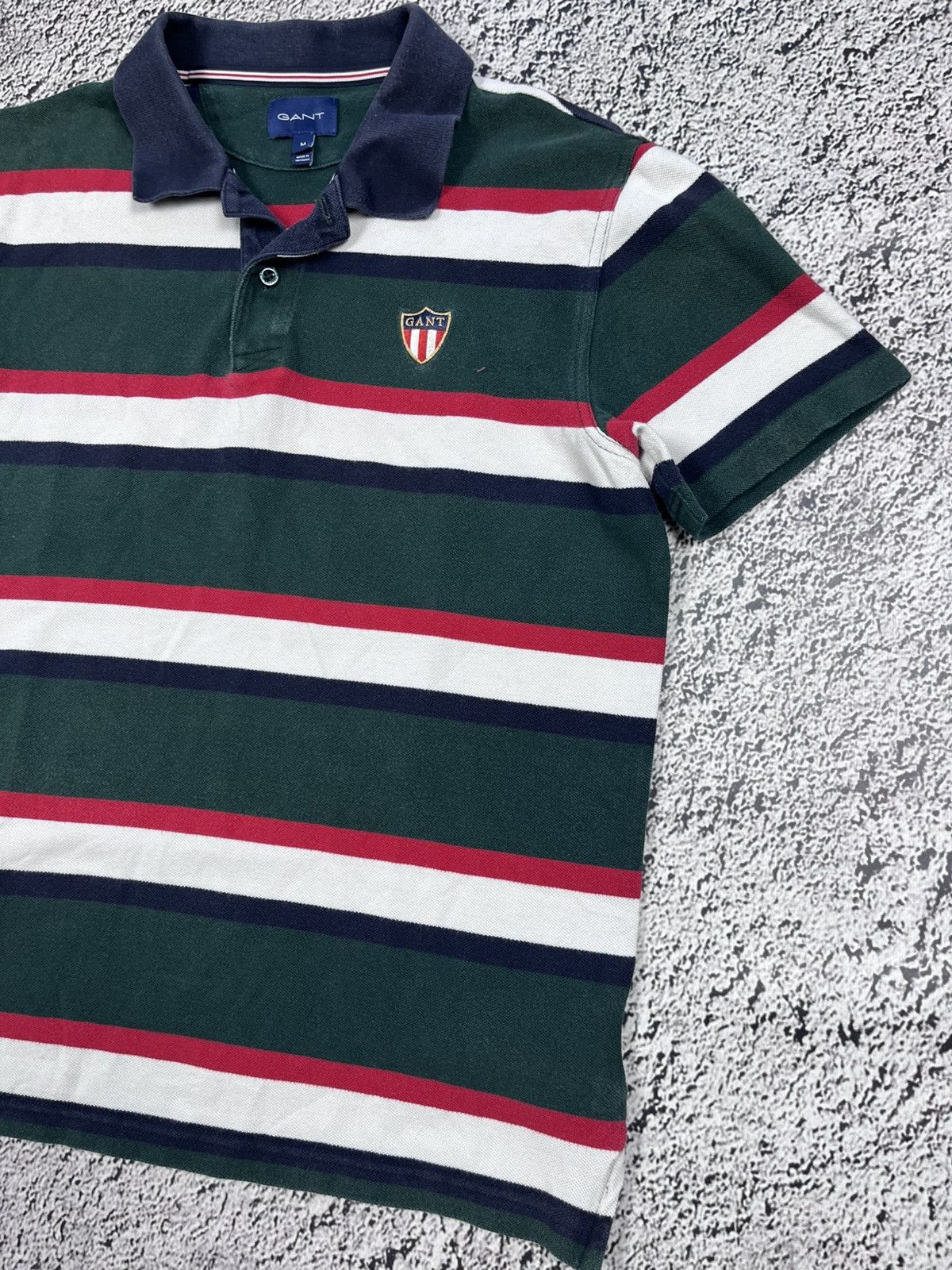 Gant Vintage Y2K Gant polo golf striped streetwear size M Size US M / EU 48-50 / 2 - 3 Thumbnail