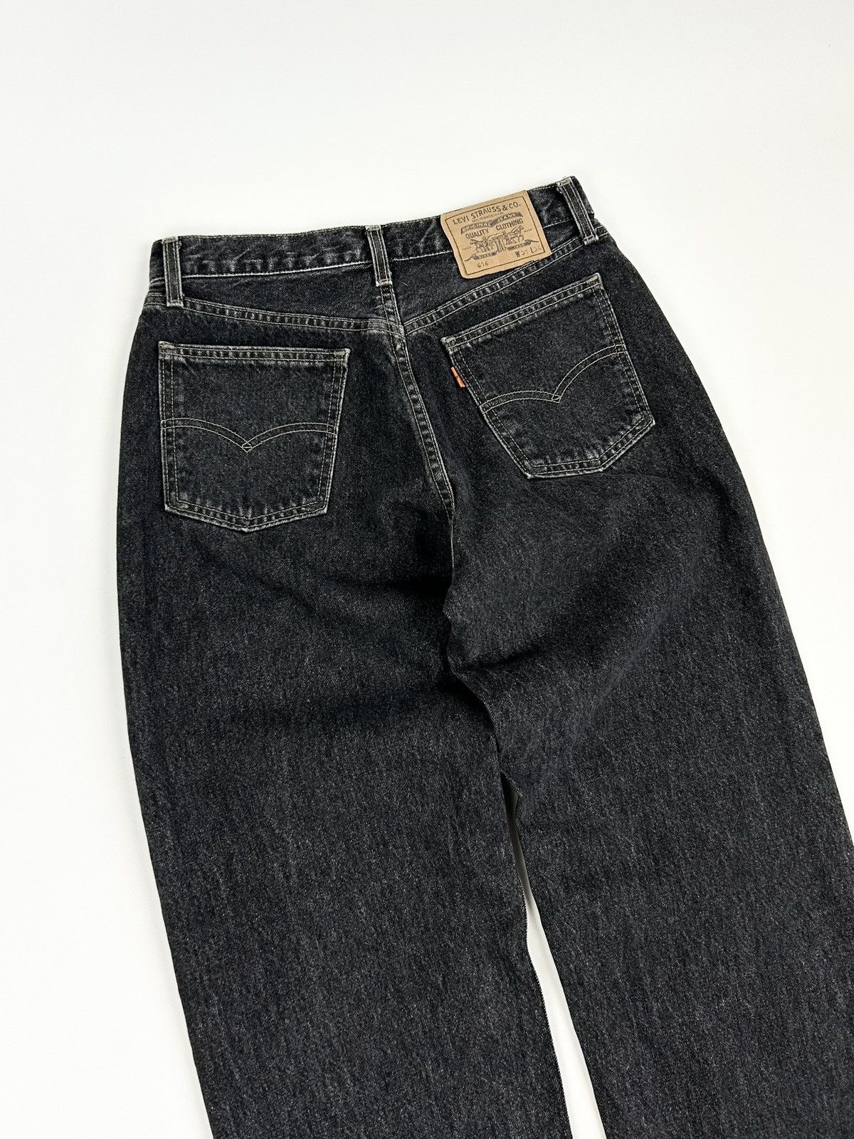Levi's Vintage Clothing Rare Levis 616 Orange Tab Vintage Jeans Grey Denim Y2k Size US 31 - 6 Thumbnail