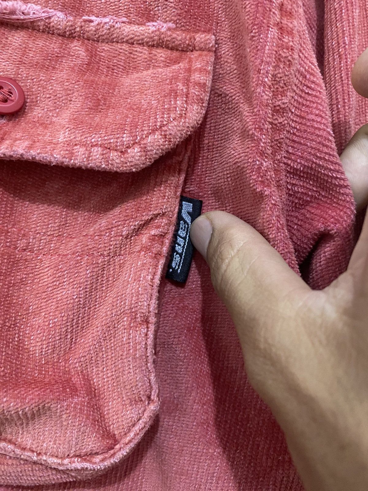 Vans × Vintage Vintage Vans Usa Skateboard Shirt Corduroy Button up Size US L / EU 52-54 / 3 - 5 Thumbnail