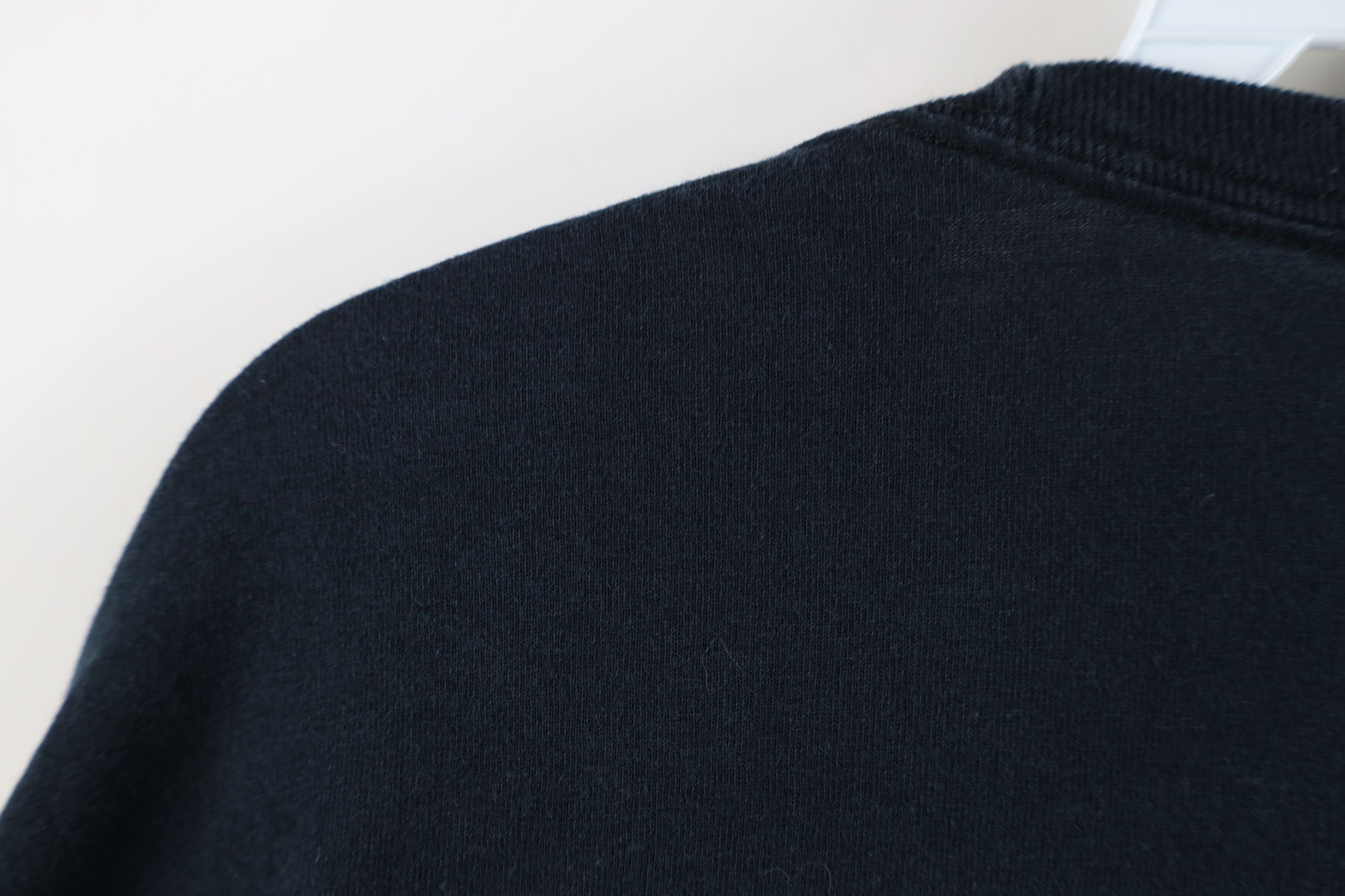 Vintage Vintage 90s Streetwear Cotton Long Sleeve T-Shirt Black Size US XL / EU 56 / 4 - 11 Thumbnail