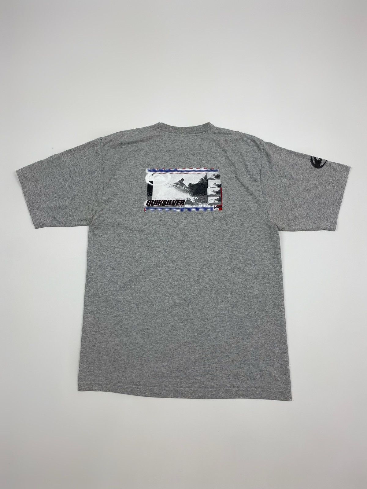 Quiksilver 1990’s Vintage Quiksilver Oversized Back Graphic Tee Size US XL / EU 56 / 4 - 5 Thumbnail