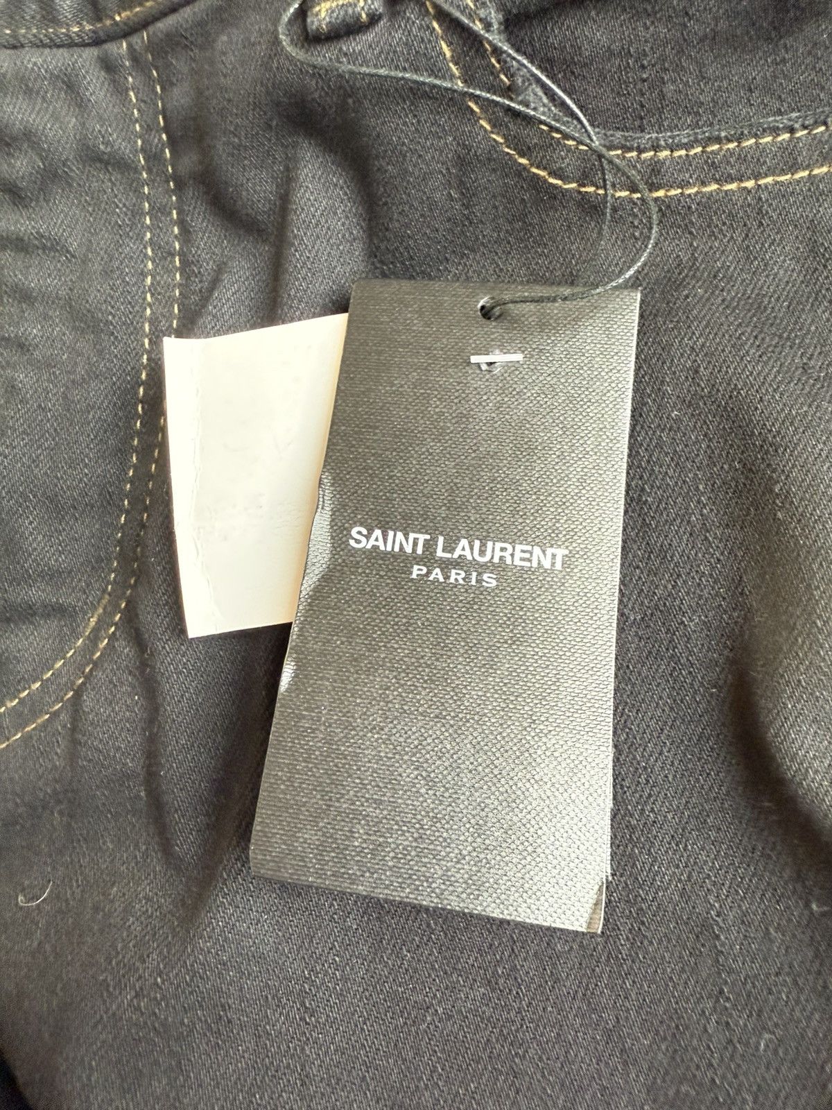 Saint Laurent Paris SS16 Saint Laurent surf sound crash trash black ripped jeans Size US 32 / EU 48 - 23 Thumbnail