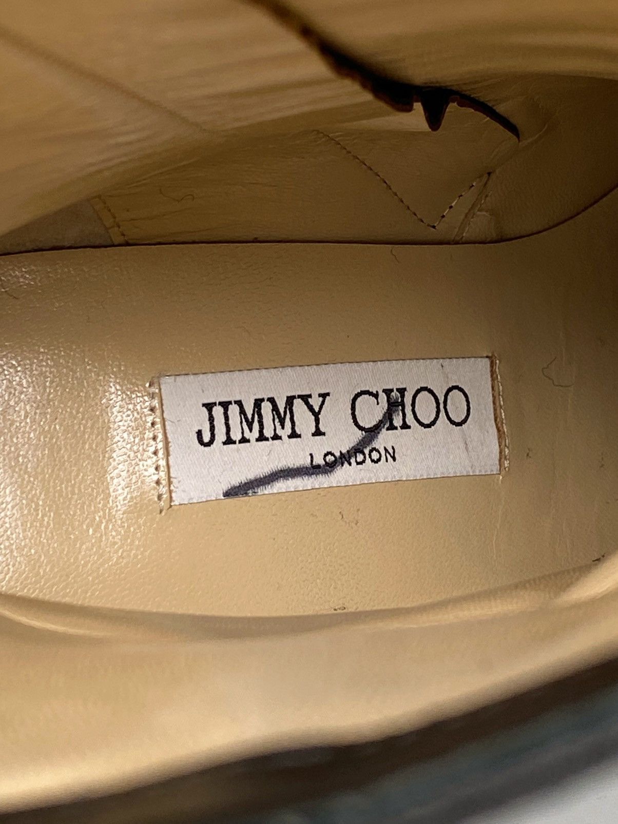 Jimmy Choo Jimmy Choo Loren 85MM Leather Ankle Boots size 40 Size US 10 / IT 40 - 14 Thumbnail