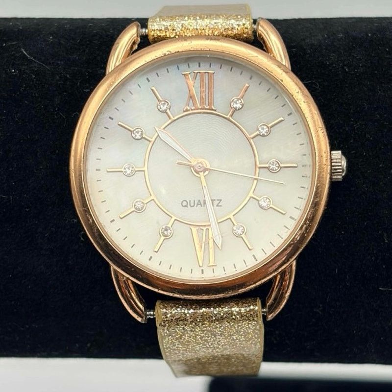 Other Gold Shimmer Accutime Watch Size ONE SIZE - 1 Thumbnail