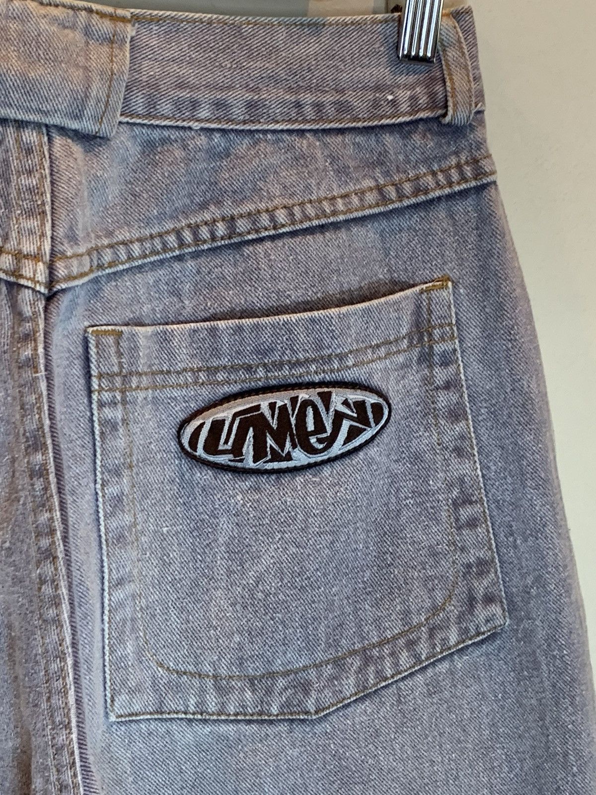 Vintage *RARE* Vintage 90’s UMEN Super Wide Leg Baggy Faded Jeans 27 Size 27" / US 4 / IT 40 - 6 Thumbnail